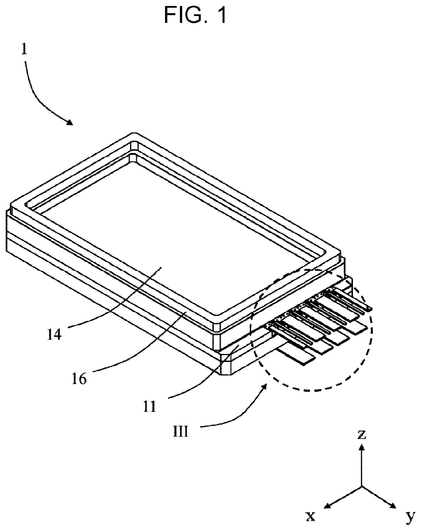 Patent US12322700 — Wiring base and electronic device — Figure 1