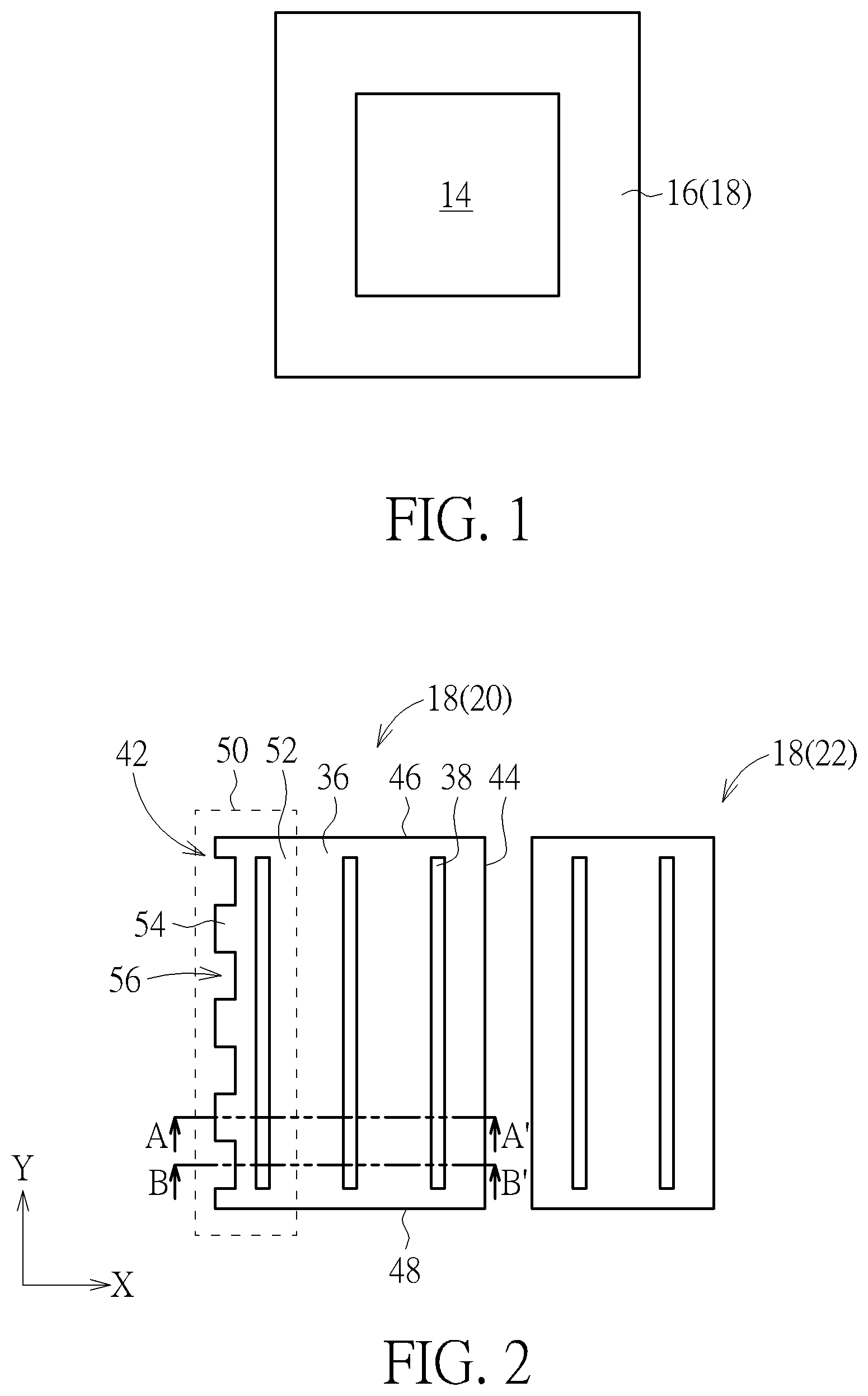 Patent US12322711 — Die seal ring structure — Figure 1