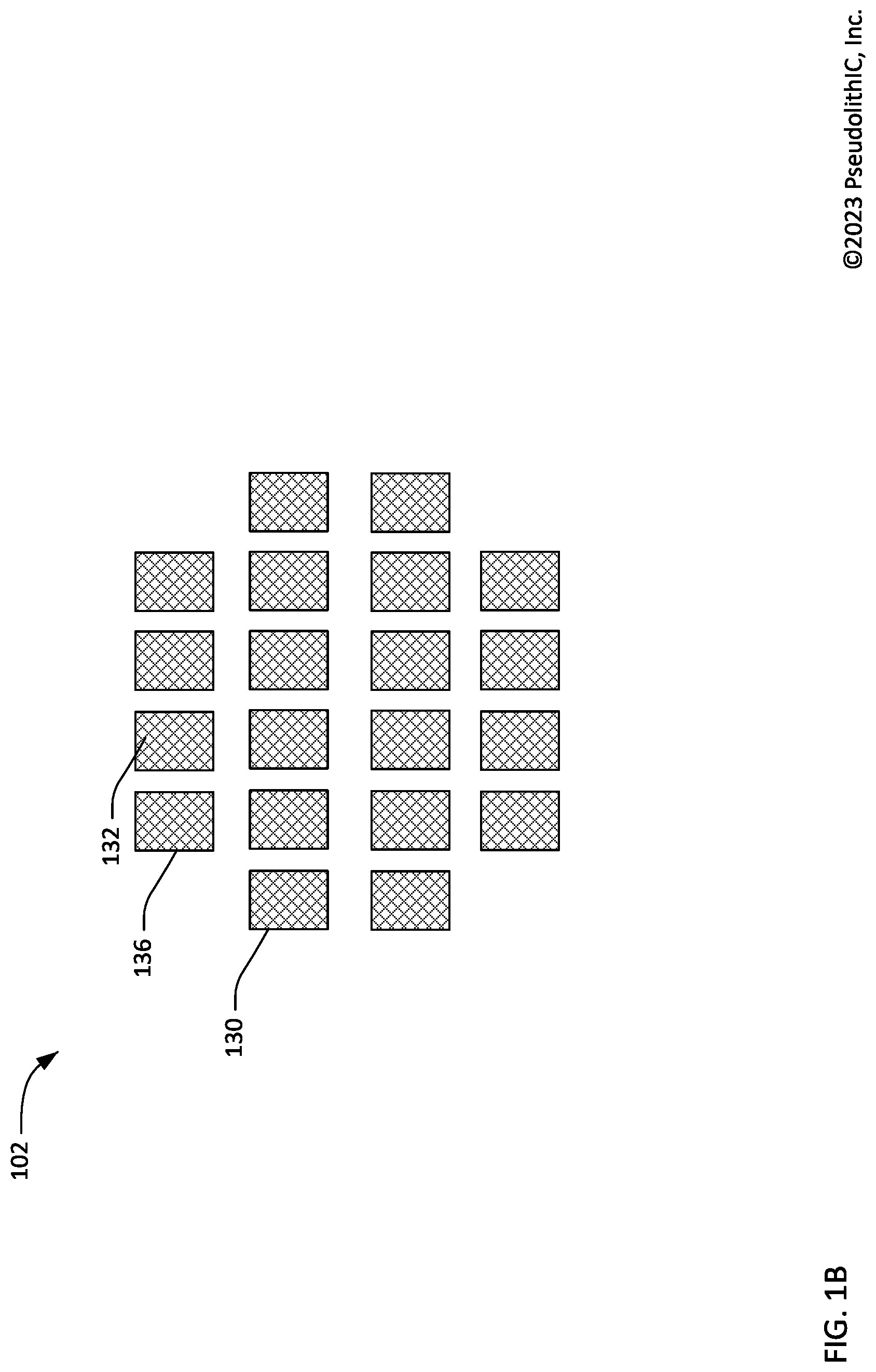 Patent US12322714 Figure 2 – Heterogeneous integration of radio frequency transistor chiplets having interconnection tuning circuits