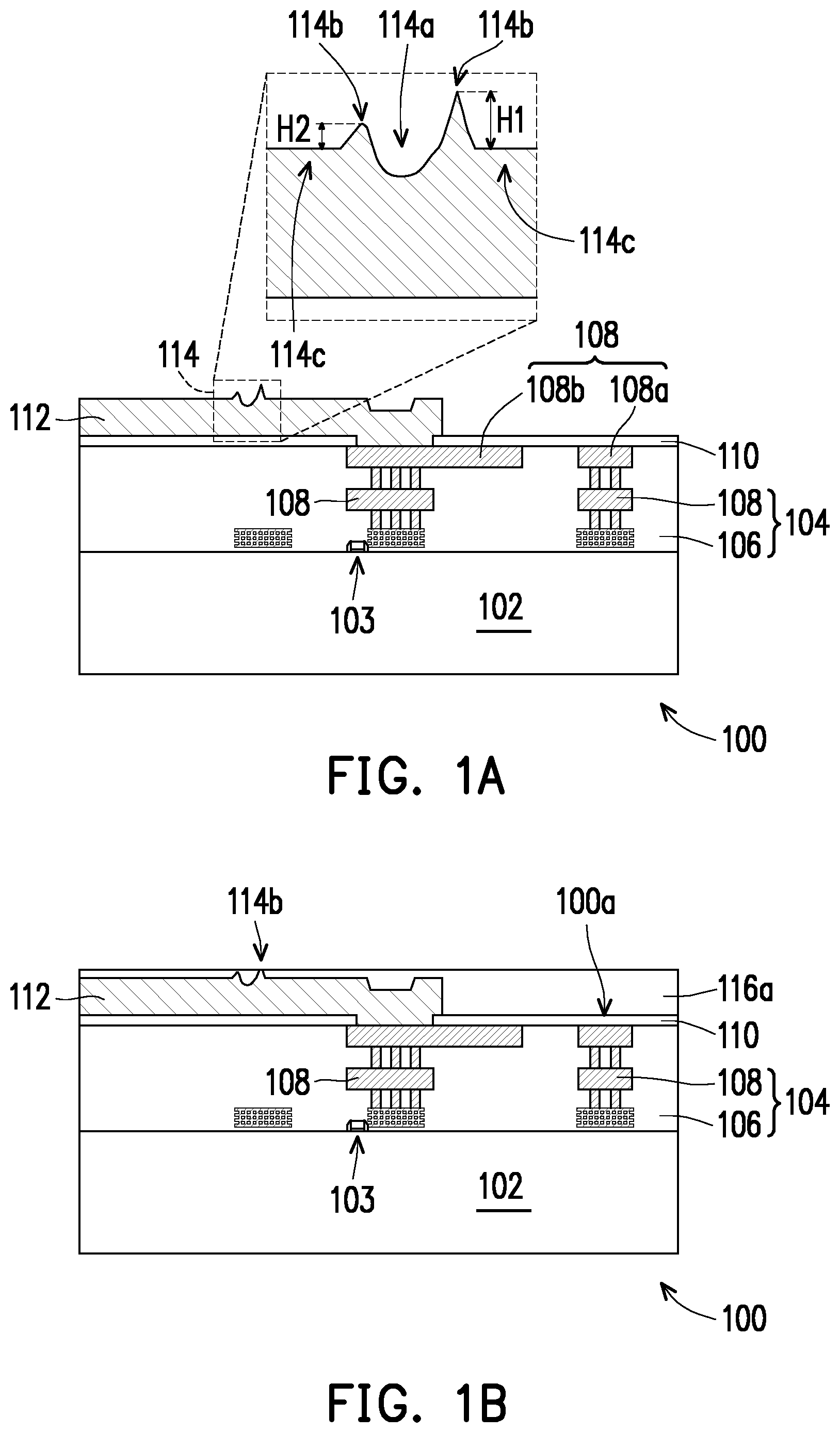 Patent US12322728 — Method of manufacturing die stack structure — Figure 1
