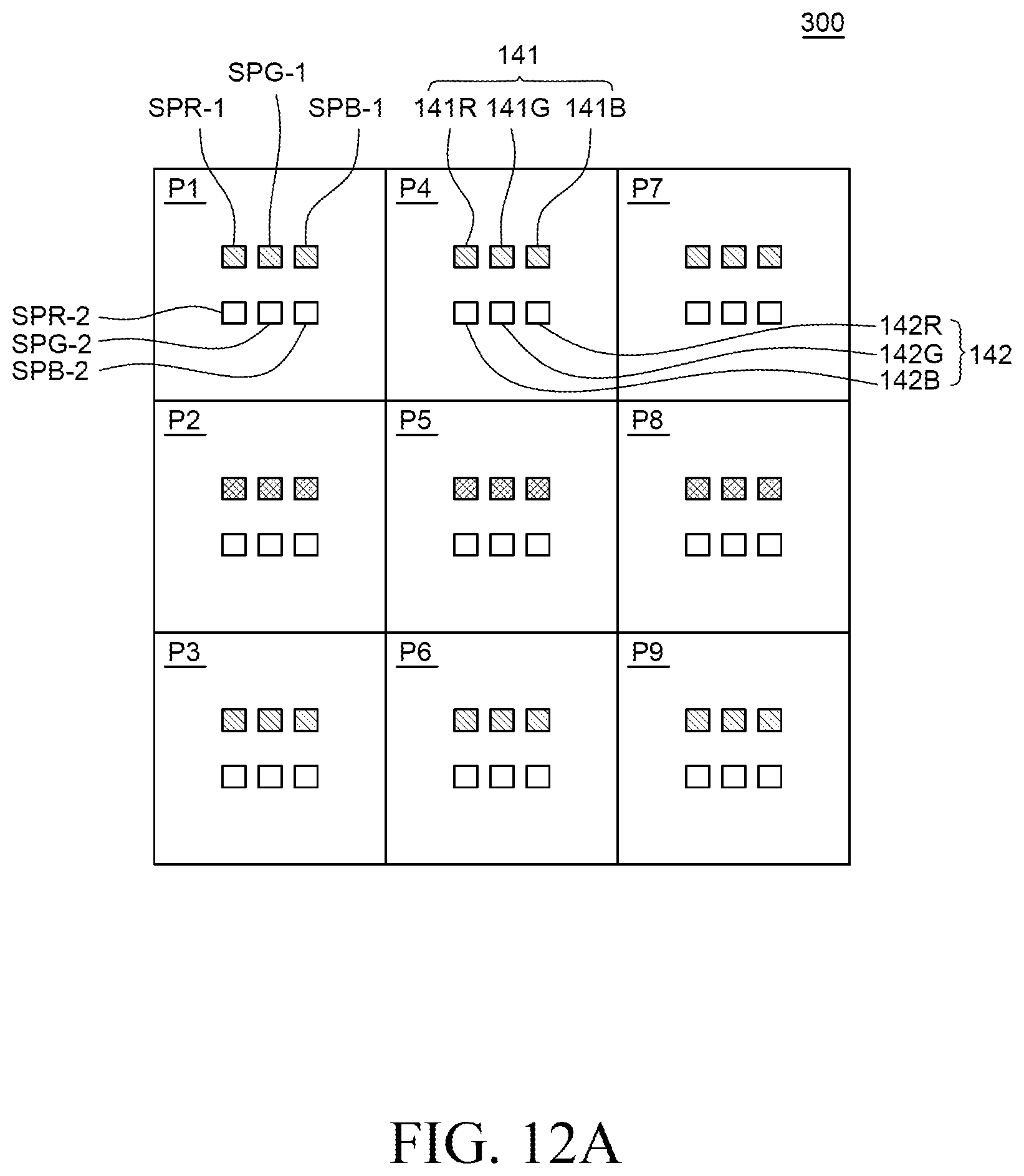Patent US12322737 Figure 14 – Light emitting display device