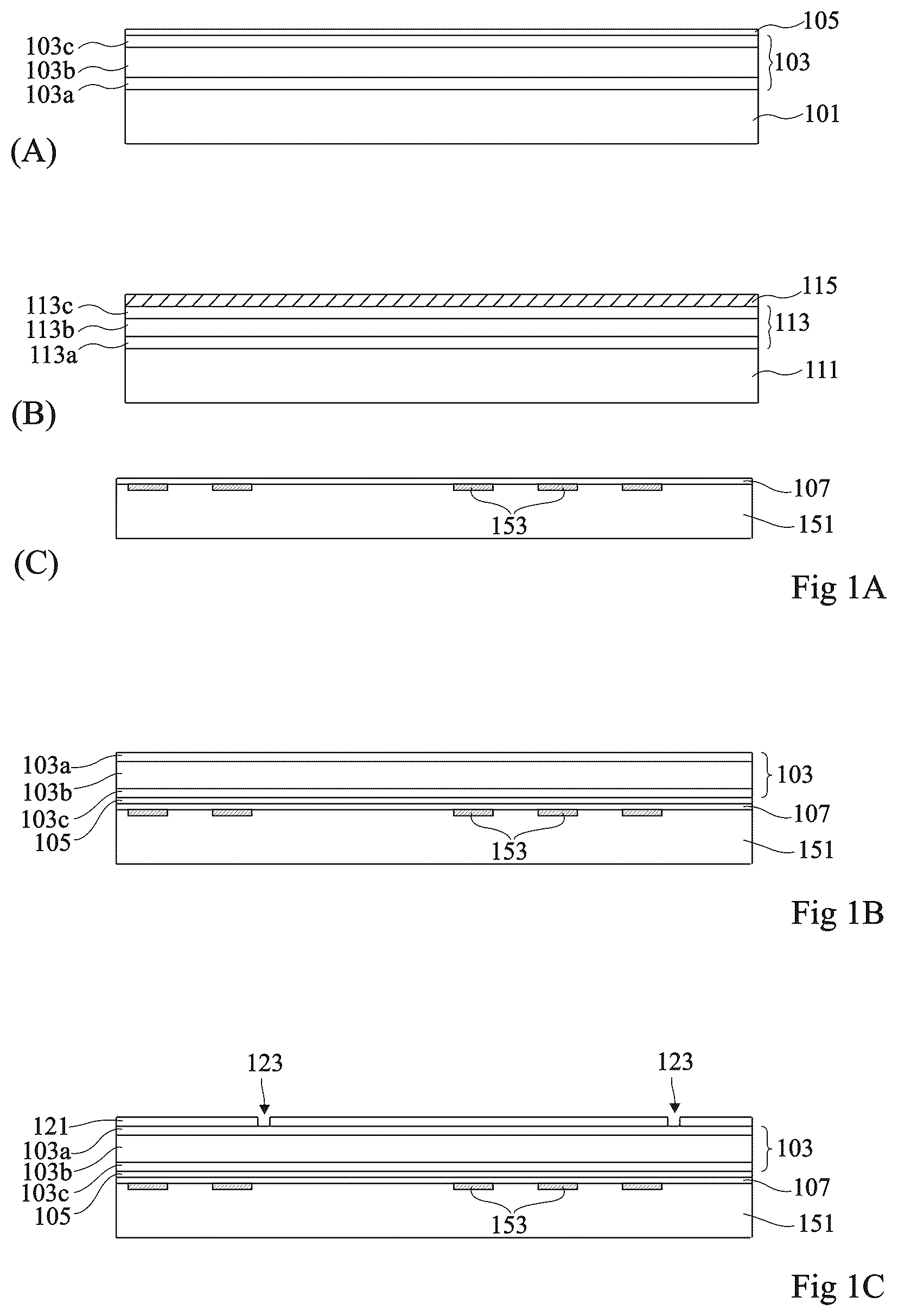 Patent US12322741 — Optoelectronic device manufacturing method — Figure 1