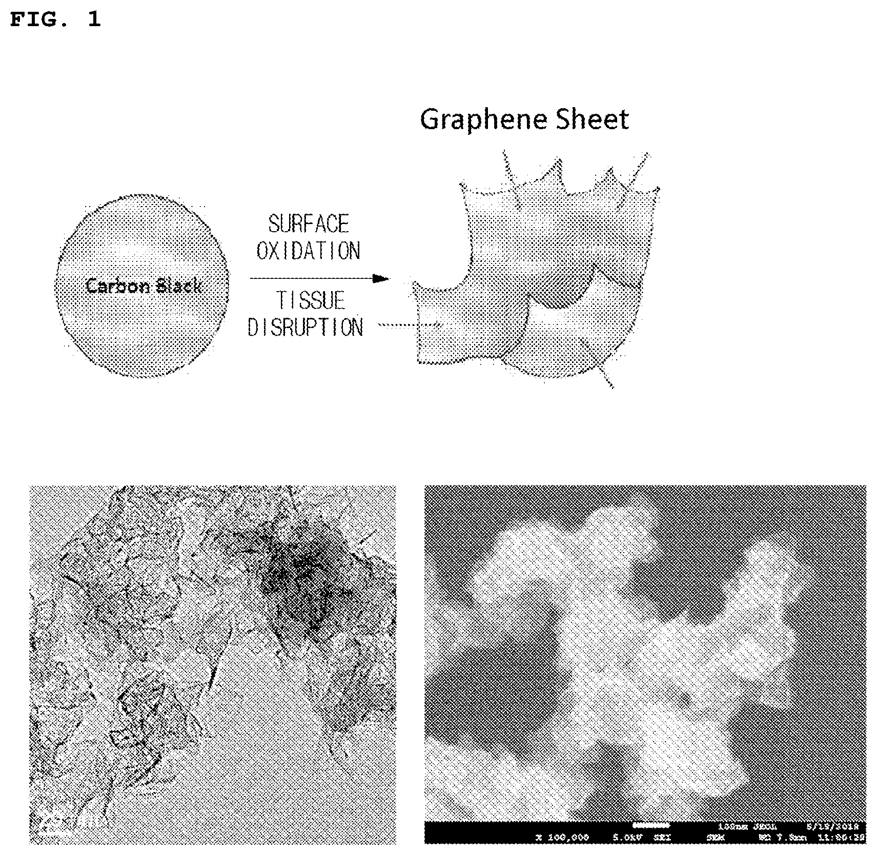 Patent US12322808 — Conductive agent, electrode including the conductive agent, and secondary battery including the electrode — Figure 1