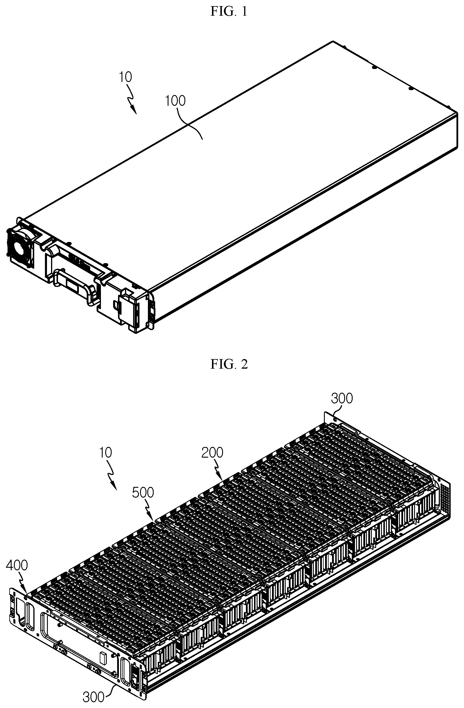 Patent US12322816 — Battery module, battery rack comprising same battery module, and power storage device — Figure 1