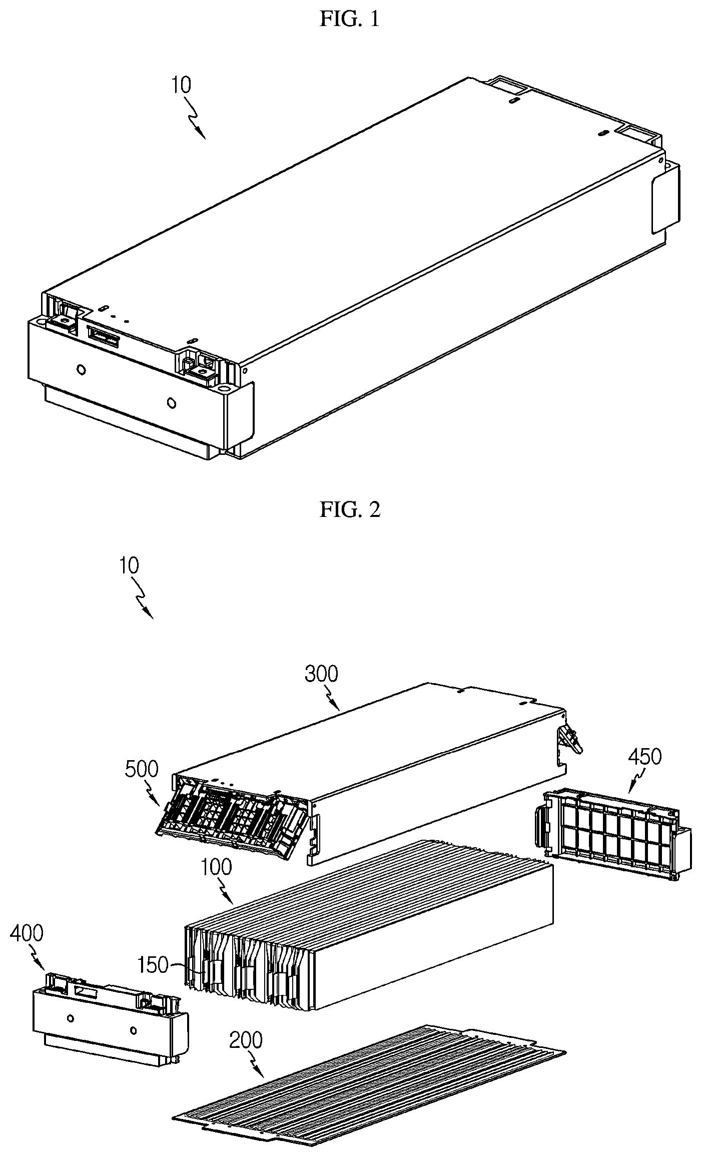 Patent US12322833 — Battery module, battery pack comprising battery module, and vehicle comprising battery pack — Figure 1