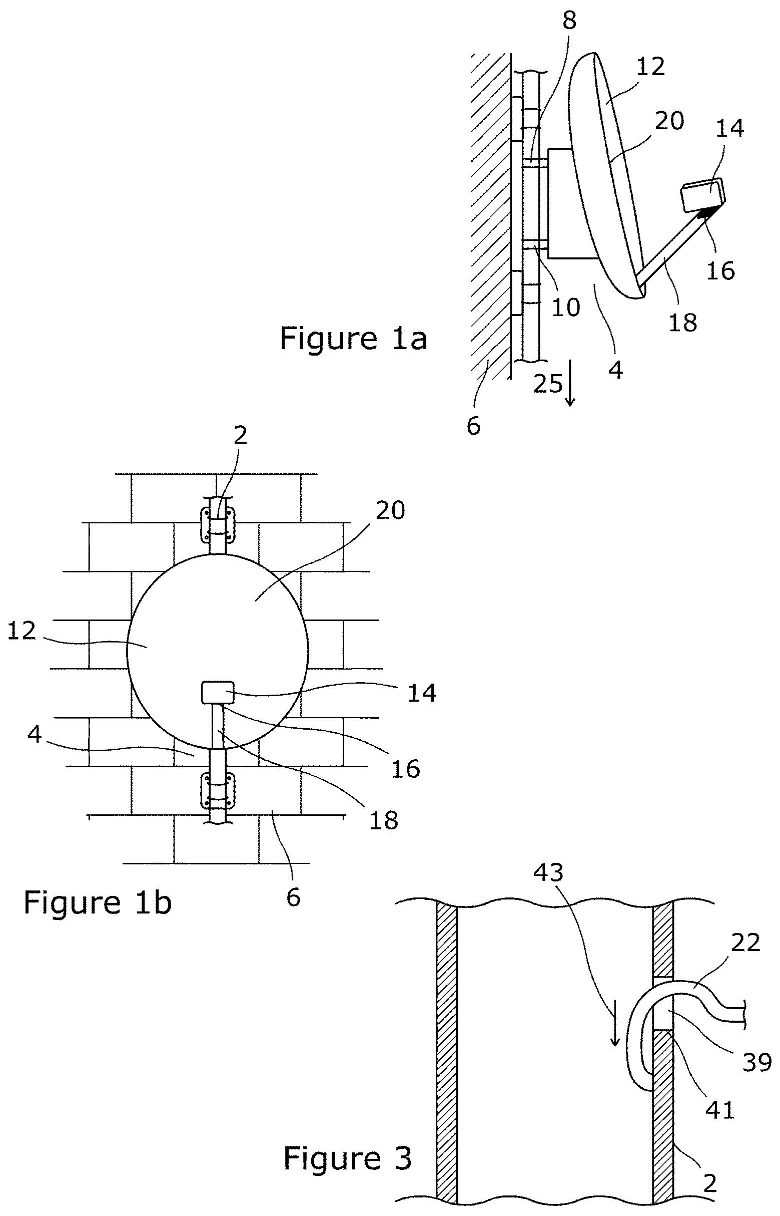 Patent US12322855 — Mounting system for an antenna assembly — Figure 1