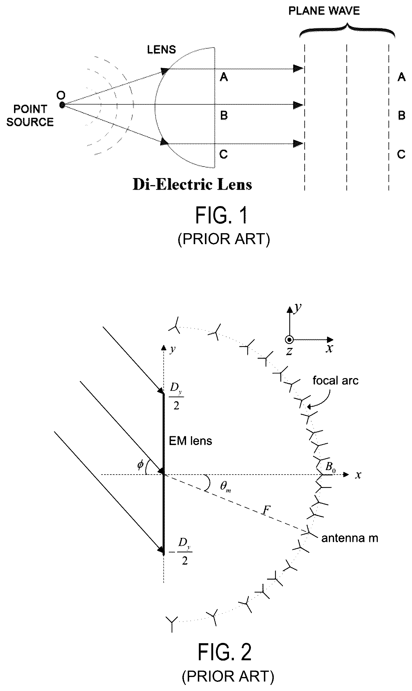 Patent US12322862 — Lens antenna, lens antenna array, radio device and method performed by radio device — Figure 1