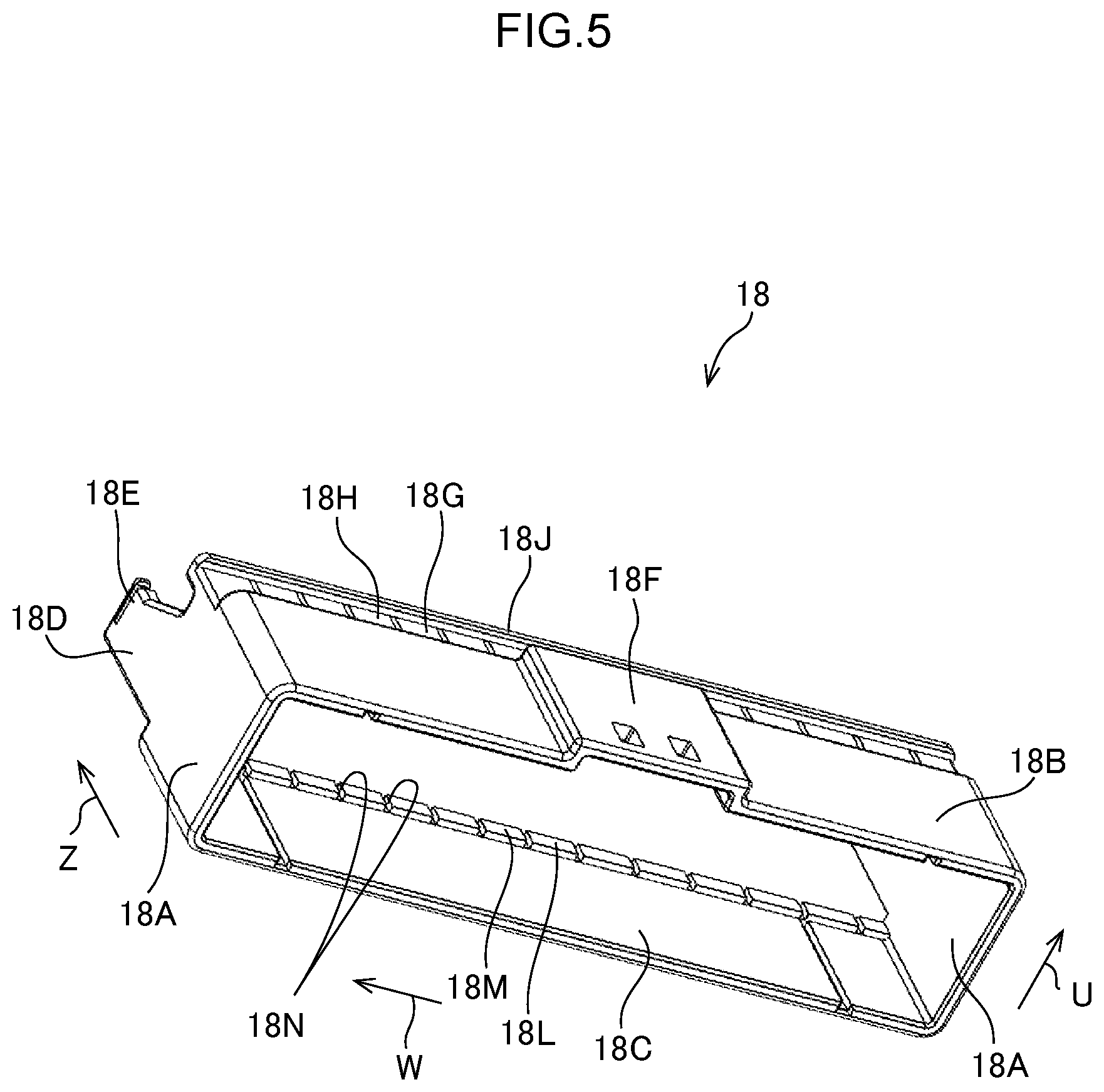 Patent US12322891 Figure 5 – Connector and connector set