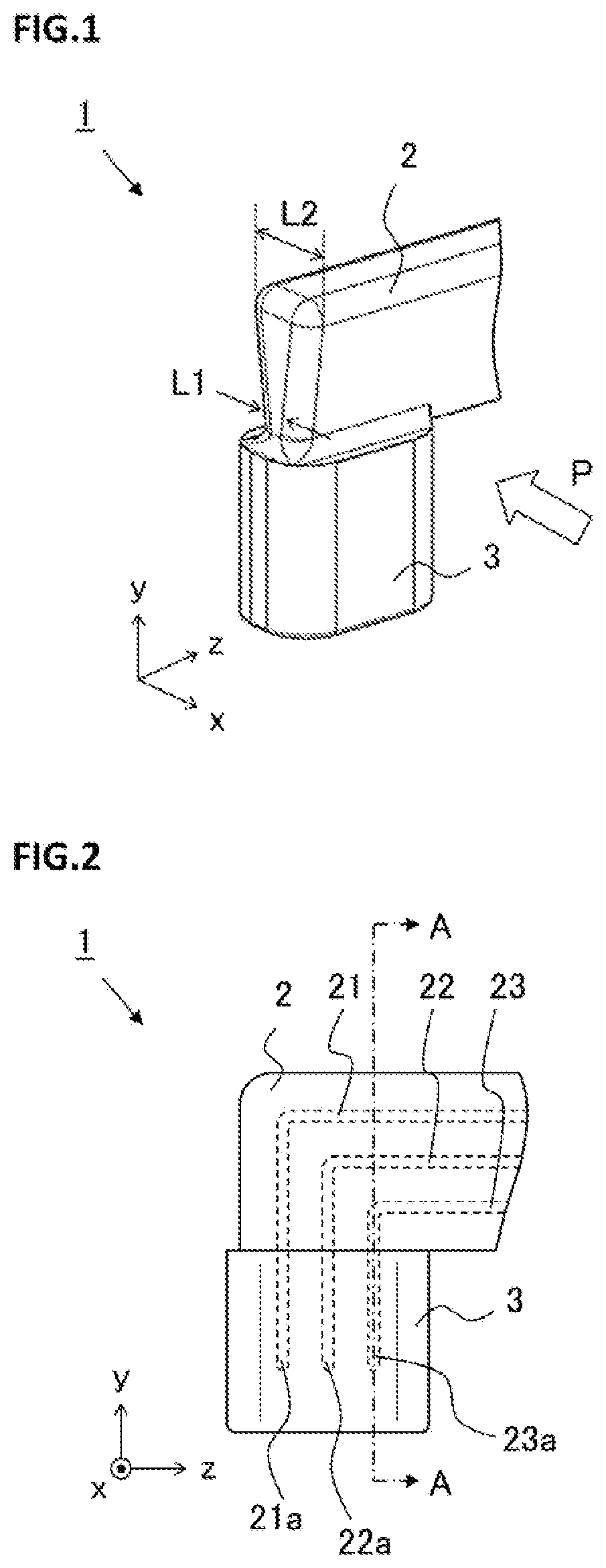 Patent US12322893 — Connector — Figure 1