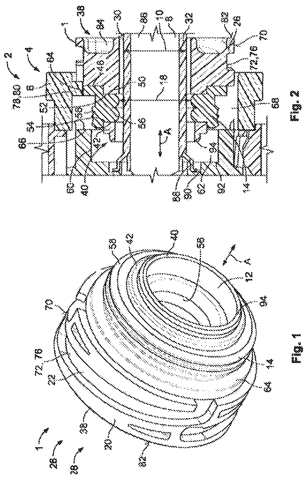 Patent US12322897 — Cable sealing plug with locking part — Figure 1
