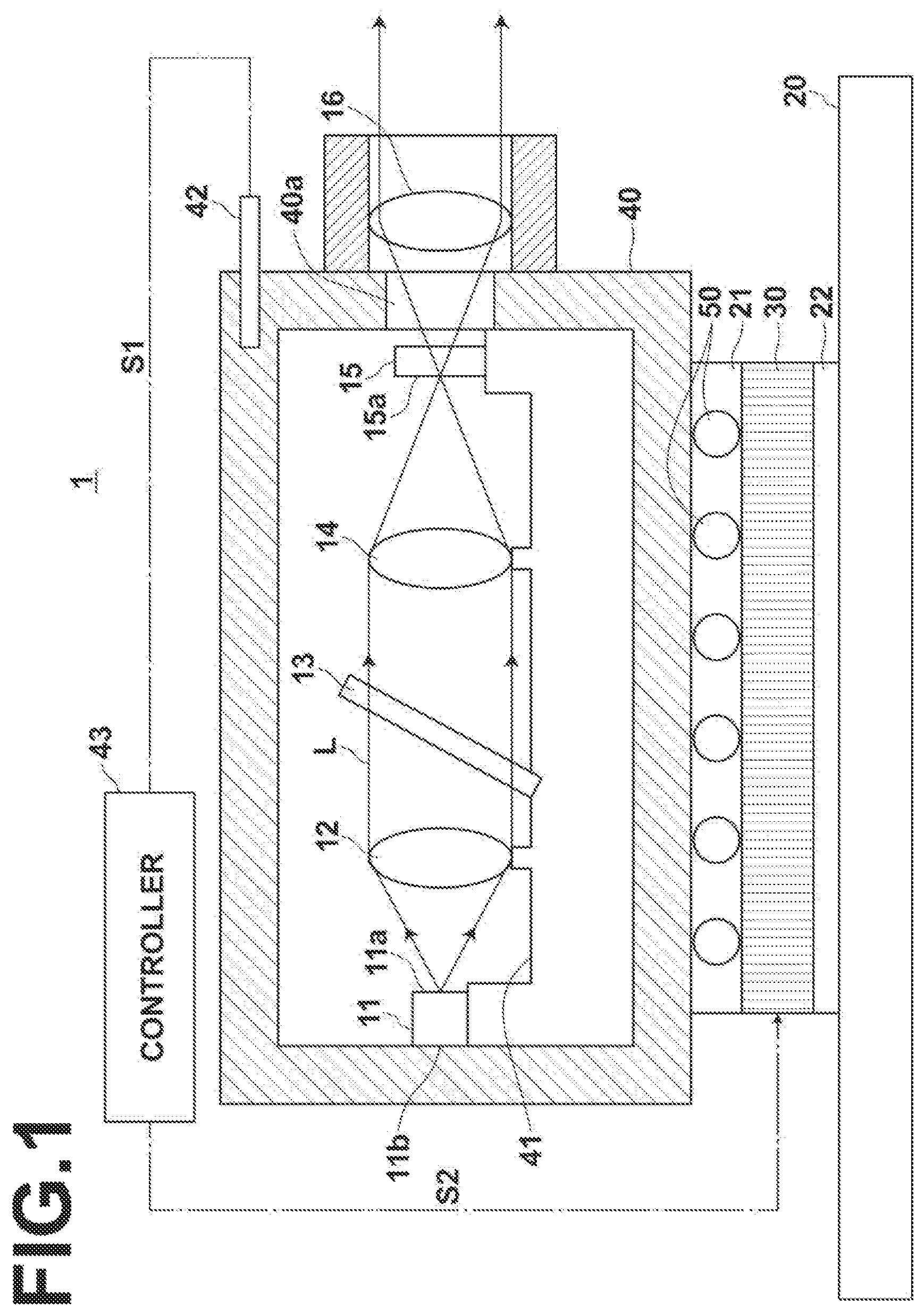 Patent US12322923 — Laser apparatus — Figure 1