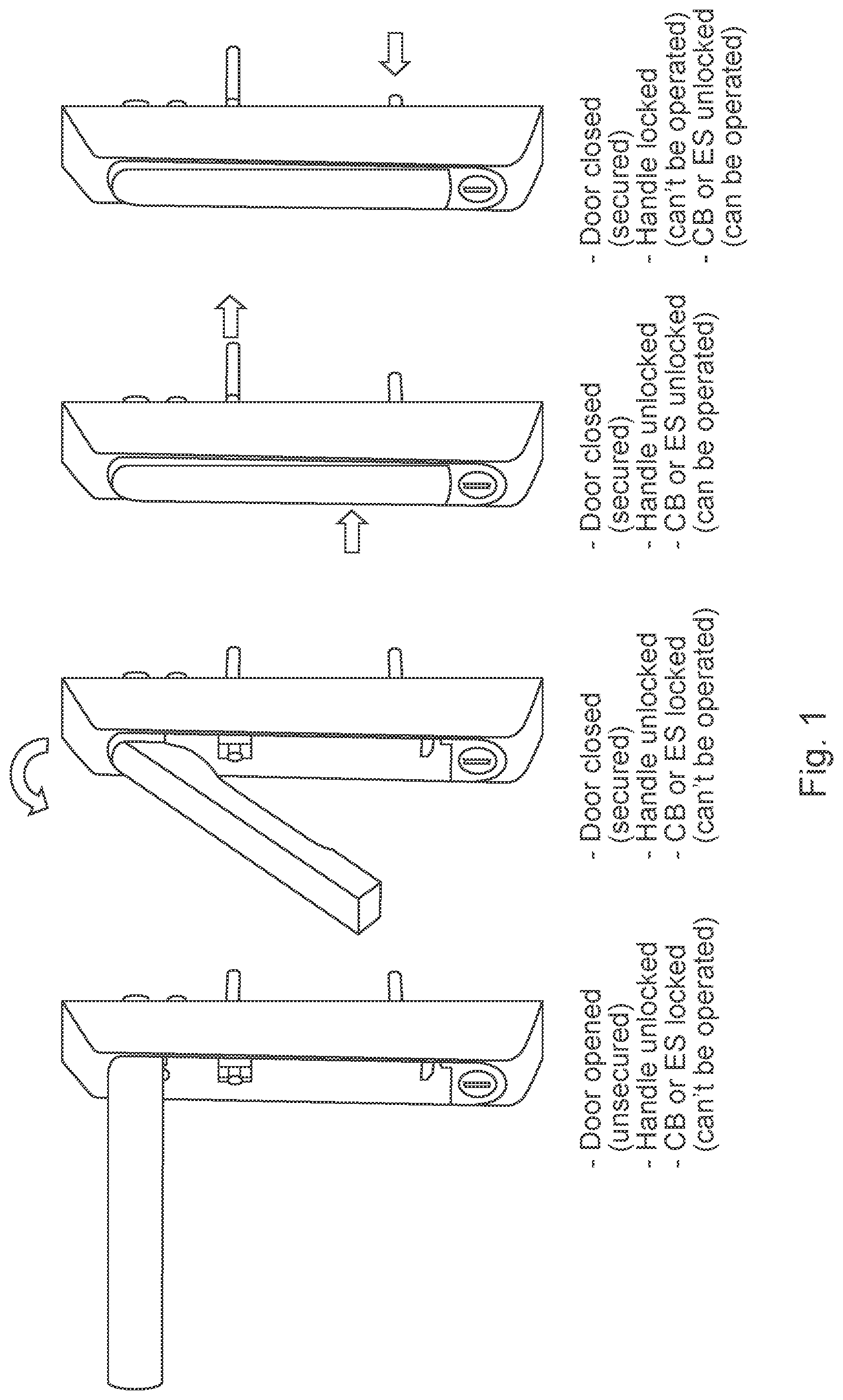 Patent US12322932 — Interlock system for a low, medium or high voltage switchgear — Figure 1