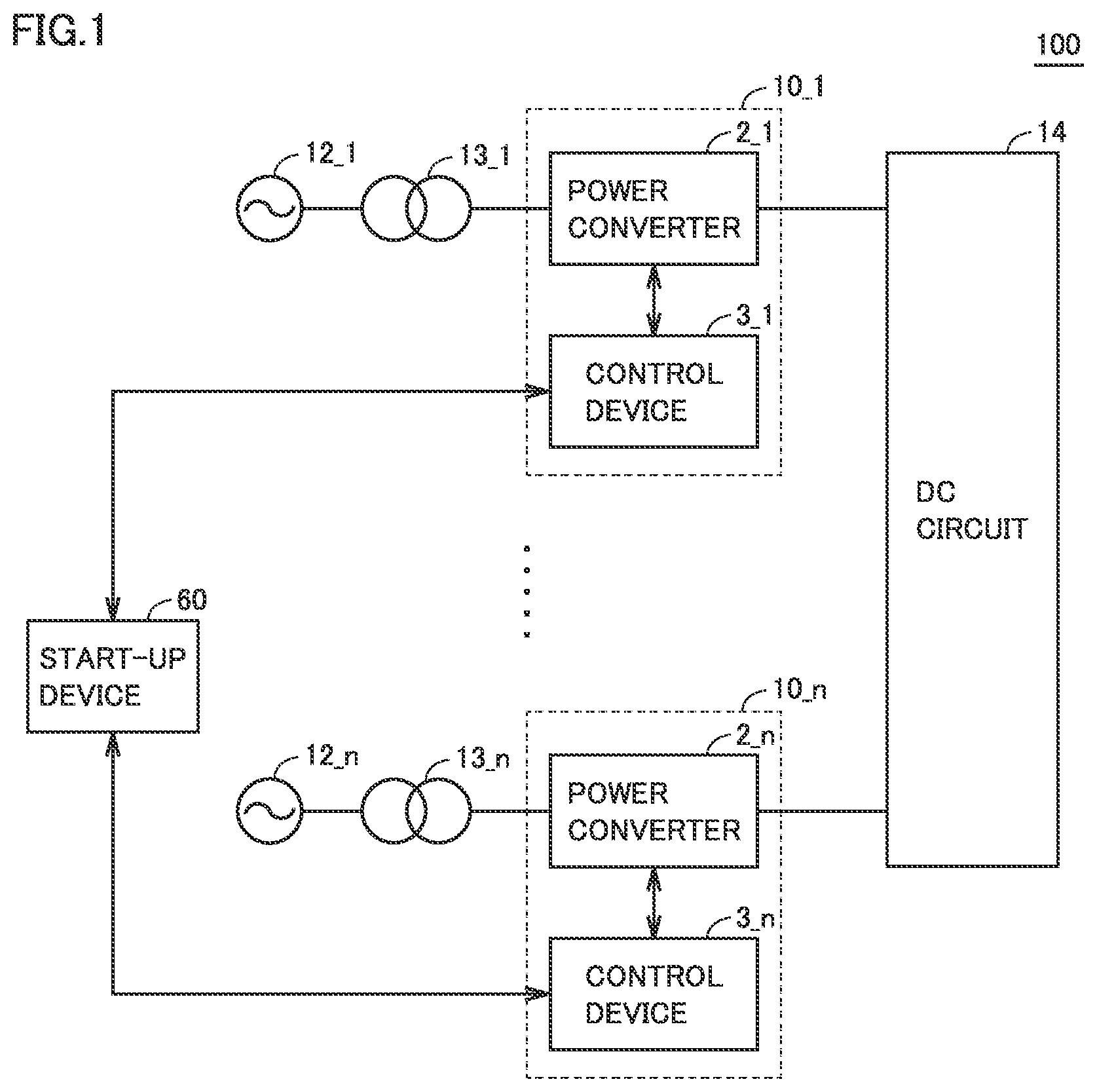 Patent US12322969 — Power conversion system — Figure 1