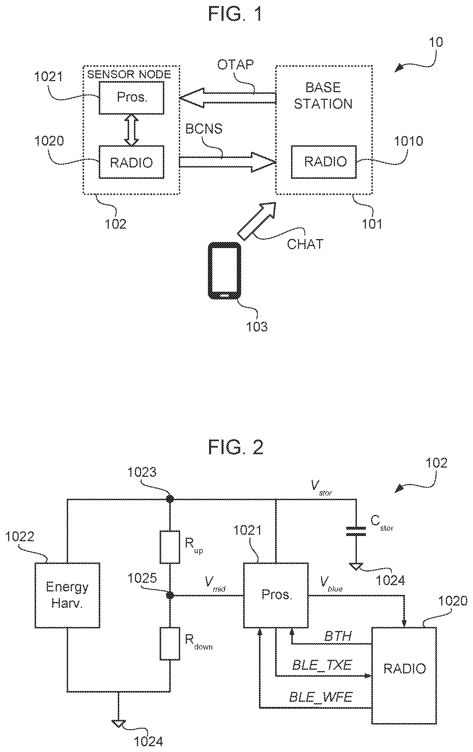 Patent US12322977 — Method of configuring a wireless device, corresponding wireless device and base station — Figure 1