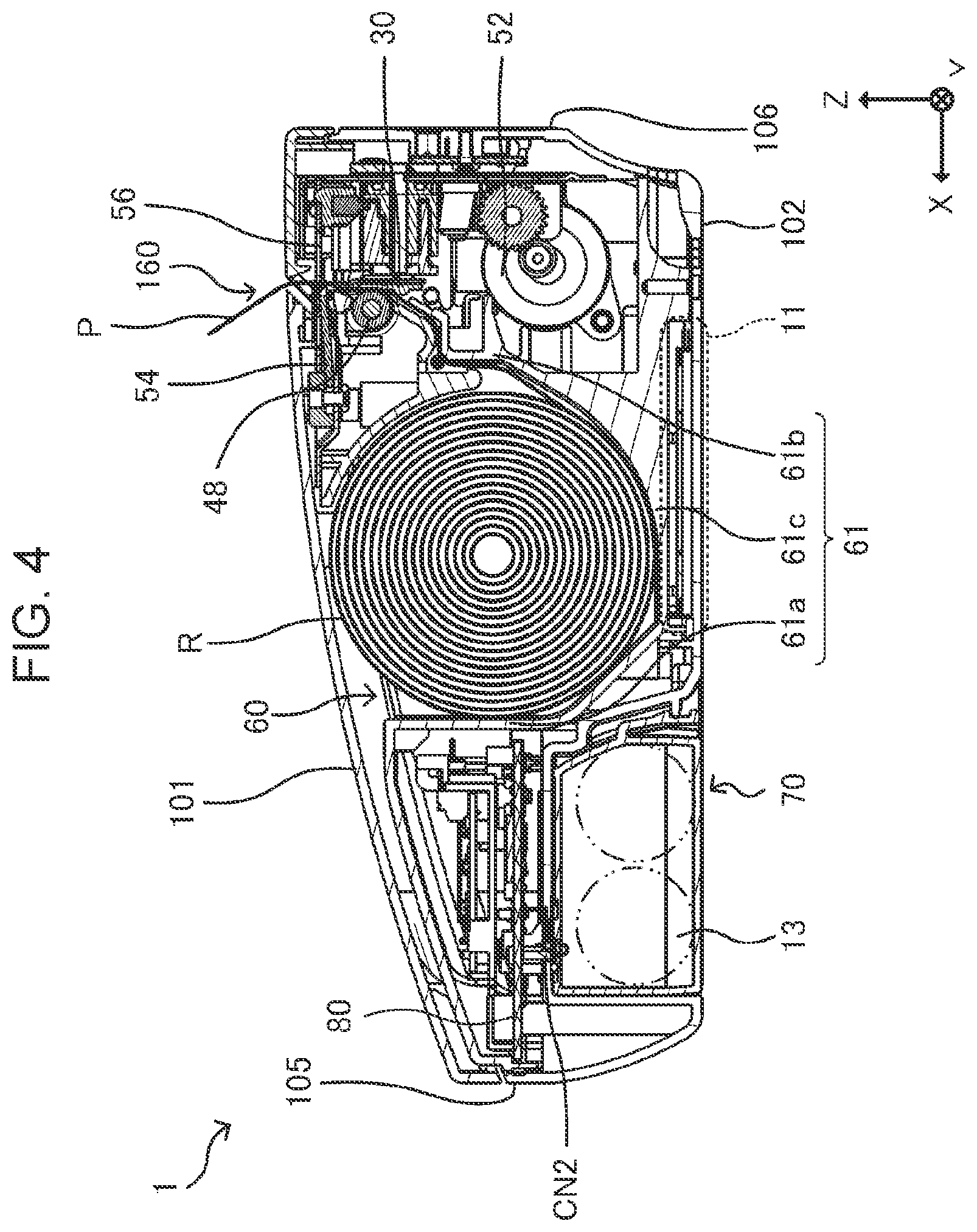 Patent US12322978 Figure 4 – Mobile printer