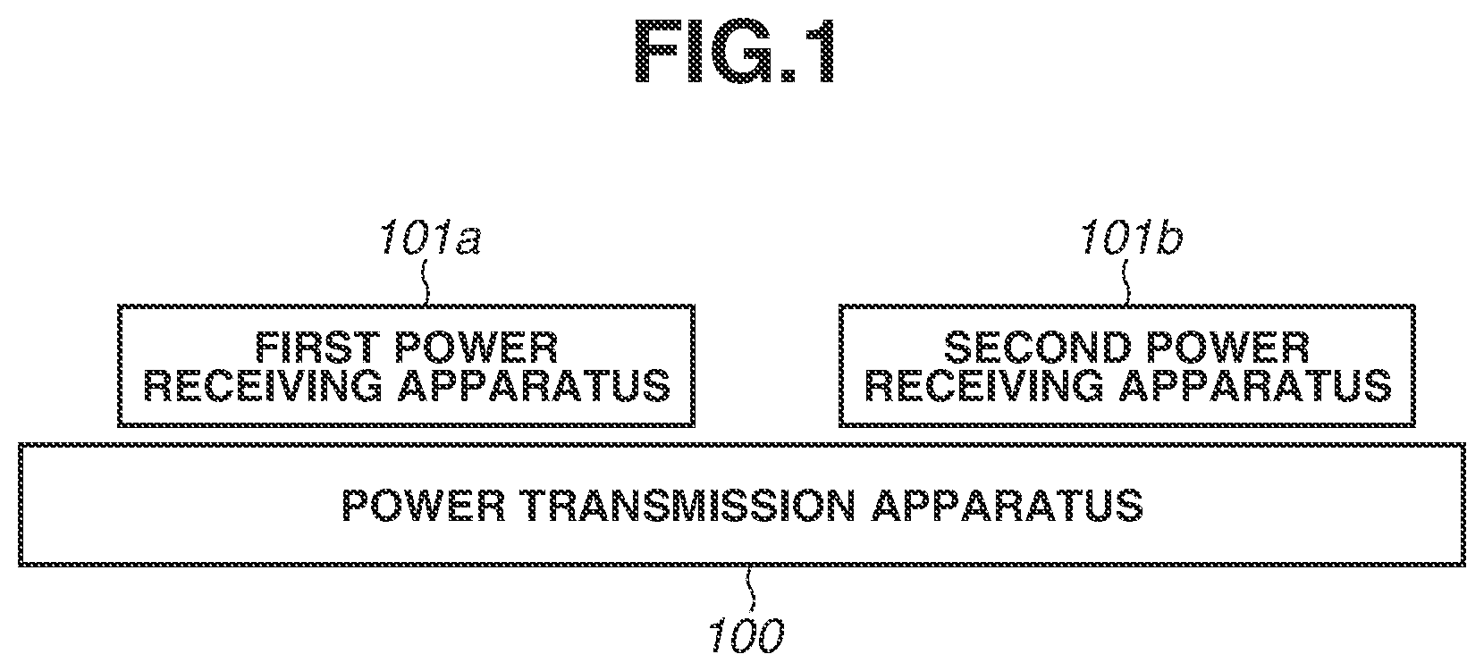 Patent US12322983 — Power transmission apparatus, control method of power transmission apparatus, and storage medium — Figure 1