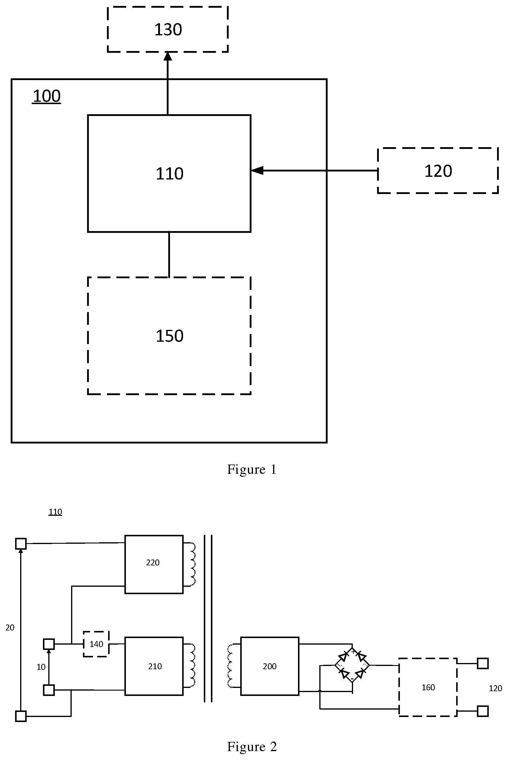 Patent US12322993 — Battery charger with a plurality of secondary transformer circuits — Figure 1