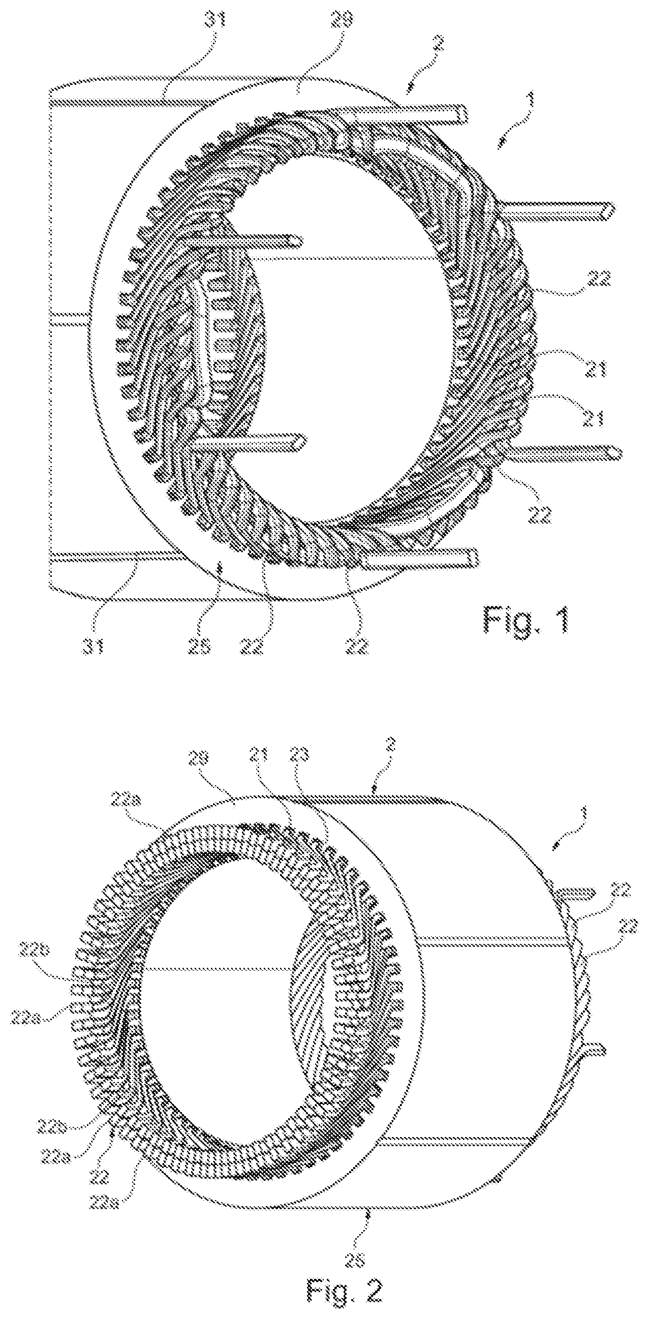 Patent US12323003 — Stator for a rotating electrical machine — Figure 1
