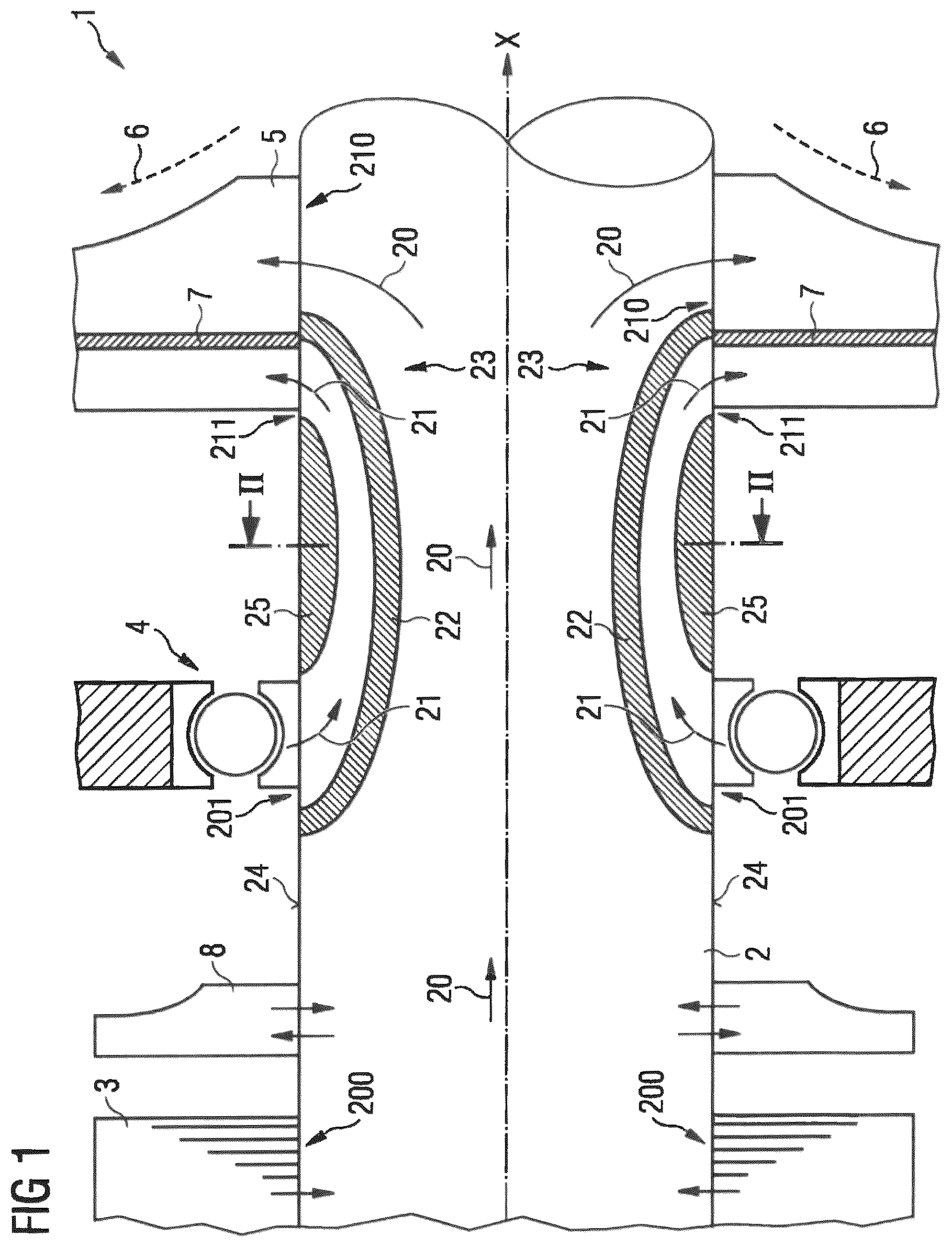 Patent US12323009 — Drive shaft of a dynamoelectrical machine and corresponding manufacturing method — Figure 1
