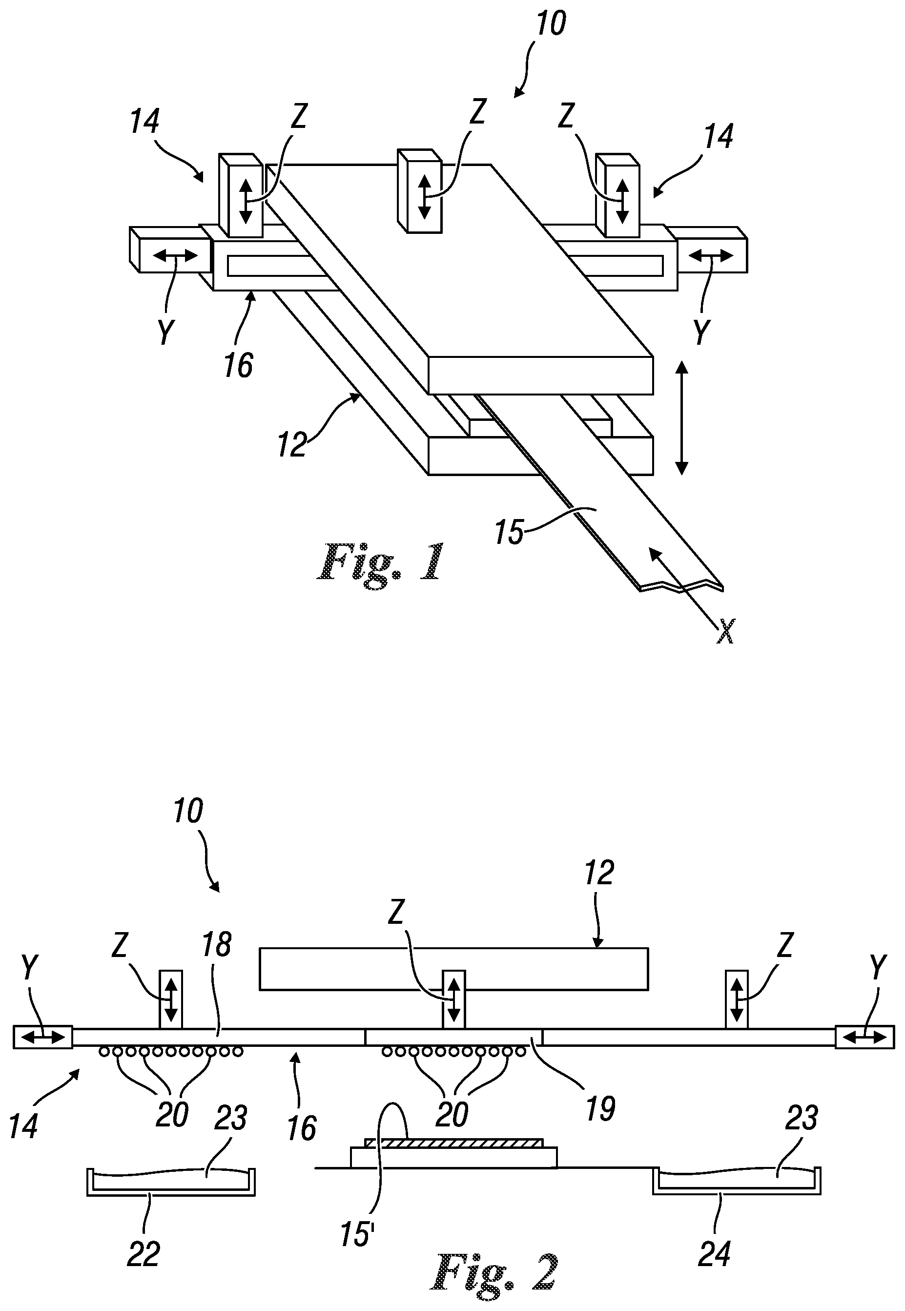 Patent US12323015 — Apparatus for the assembly of lamellar packs for electrical use — Figure 1