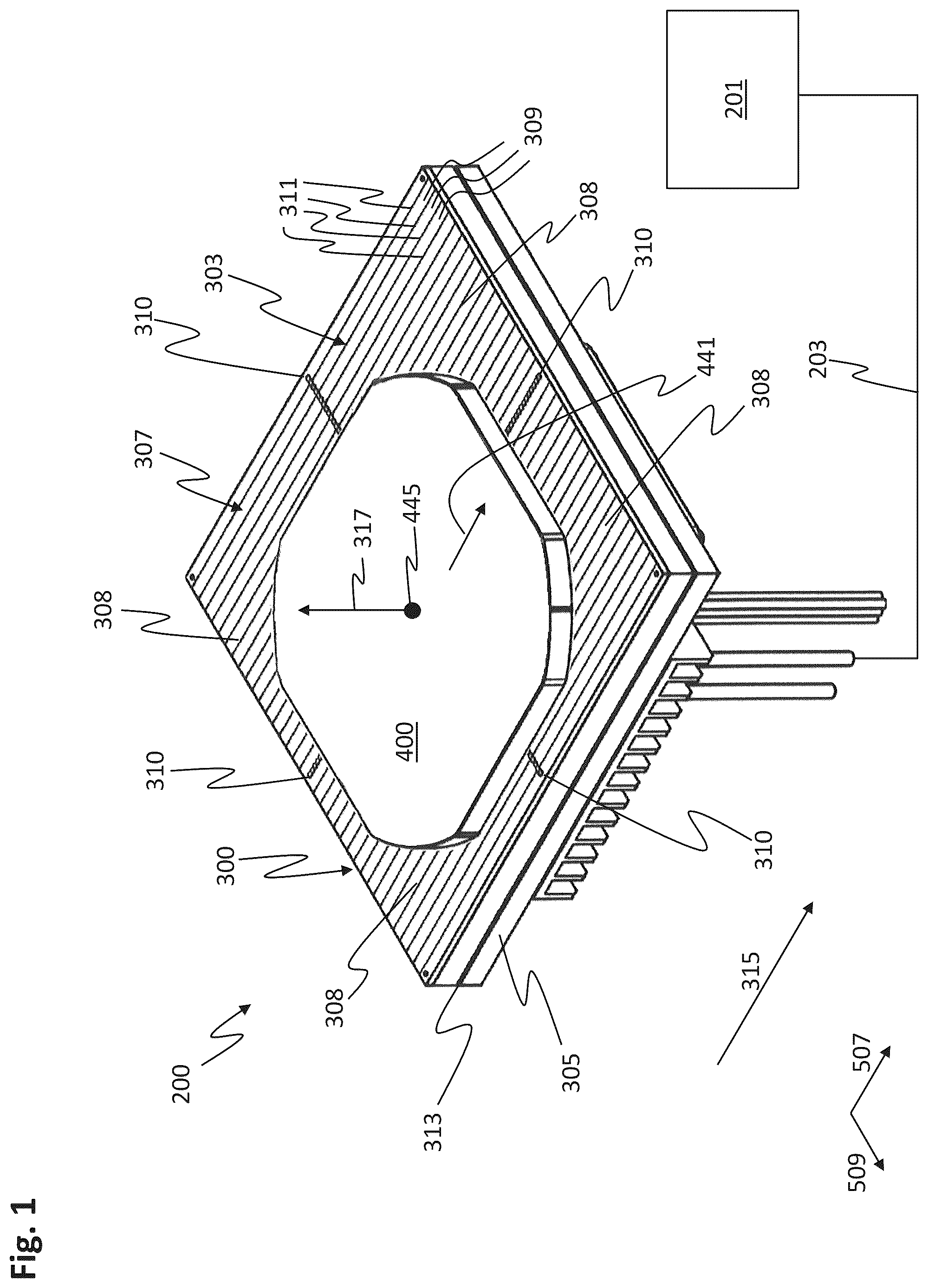 Patent US12323023 — Method for controlling a planar drive system and planar drive system — Figure 1