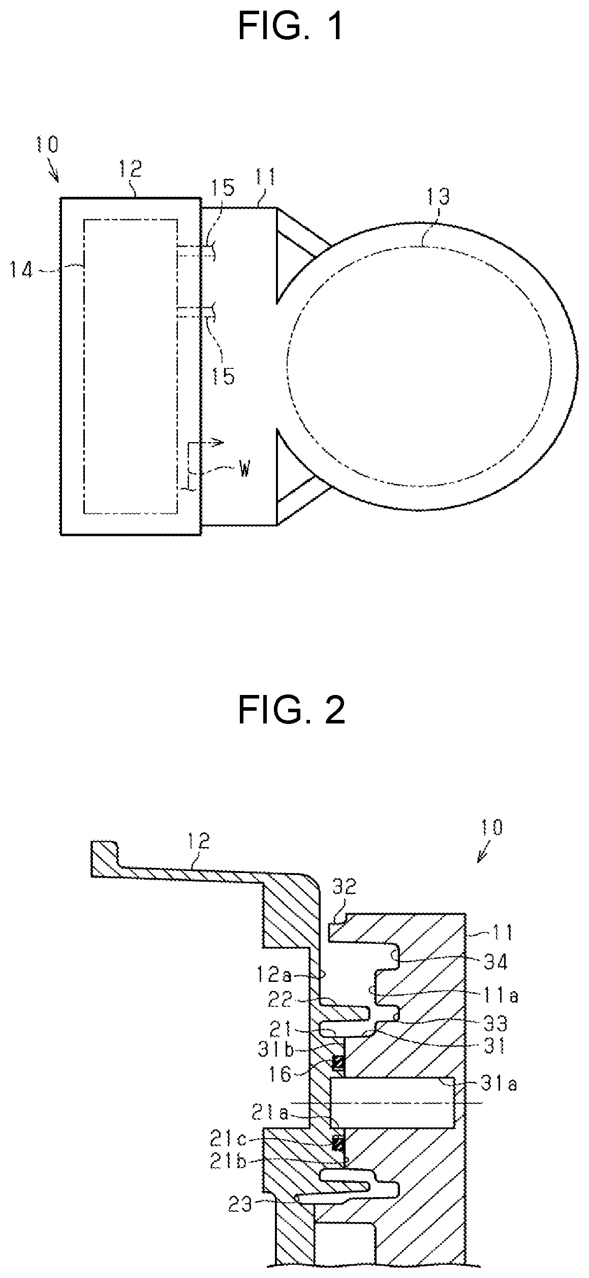 Patent US12323029 — Inverter-integrated electric motor — Figure 1