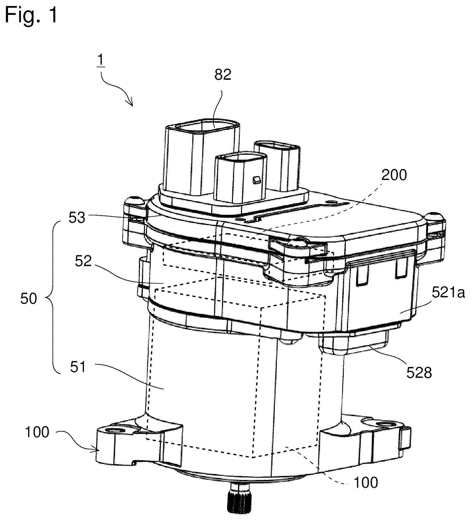 Patent US12323035 — Motor — Figure 1