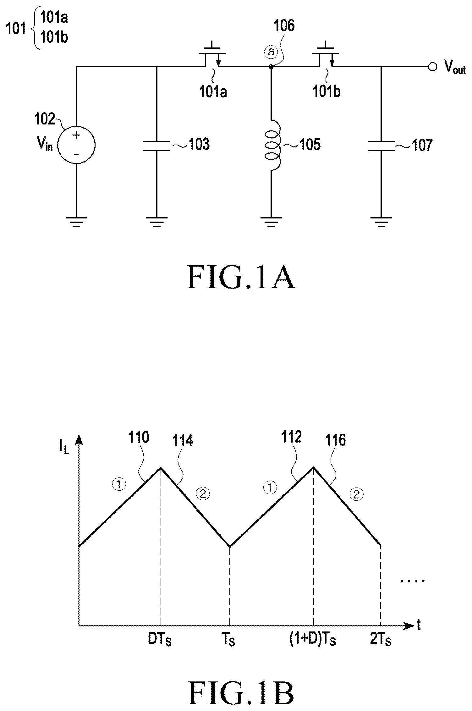 Patent US12323044 — 3-level-inverting buck-boost converter and control method thereof — Figure 1