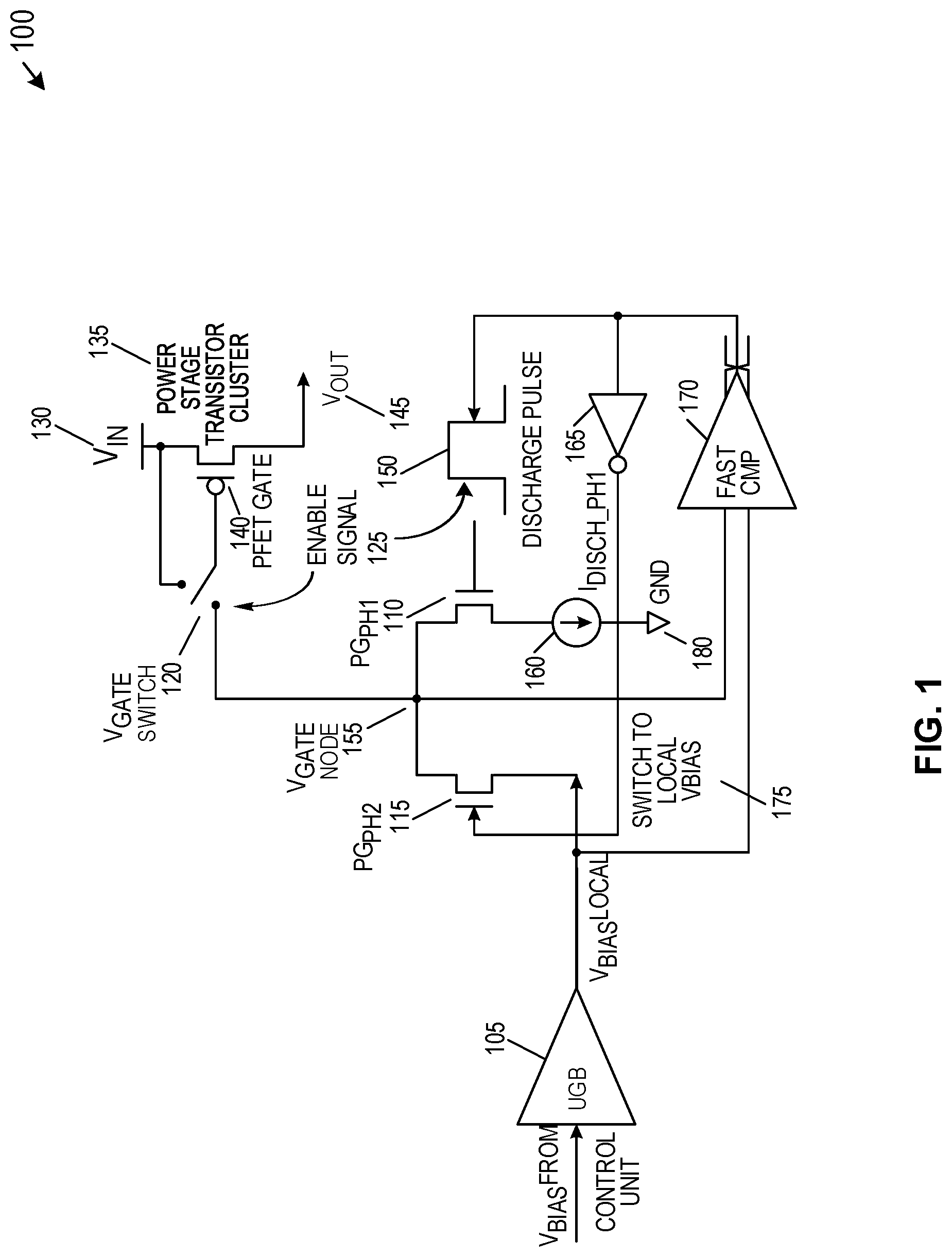 Patent US12323056 Figure 1 – Efficient switching of output stage power driver