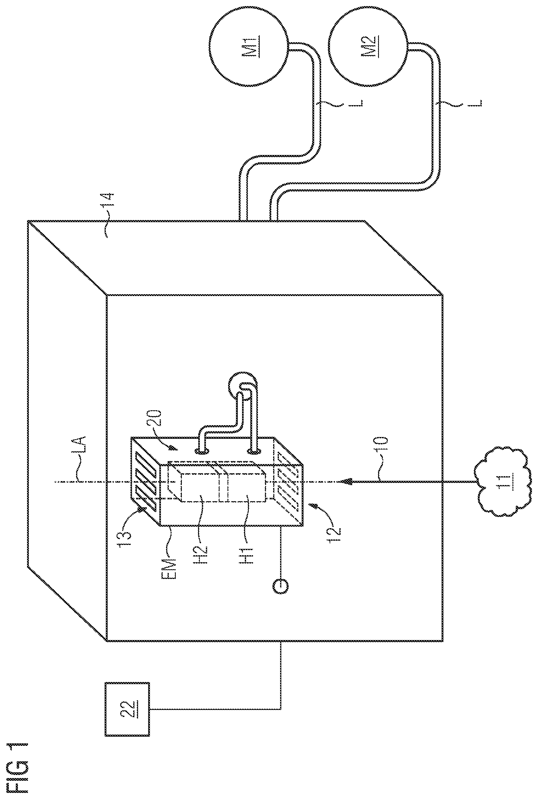 Patent US12323082 — Power converter arrangement — Figure 1