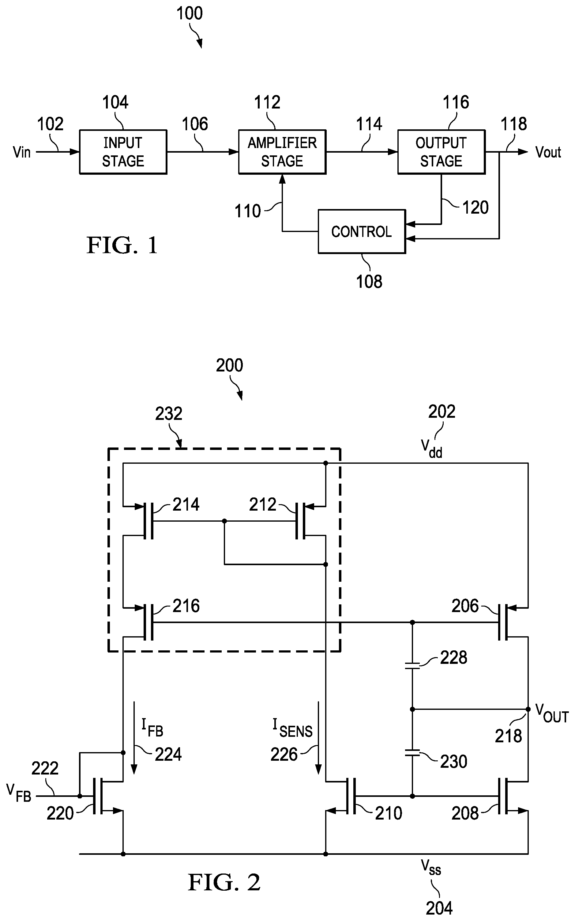 Patent US12323106 — High quiescent current control — Figure 1