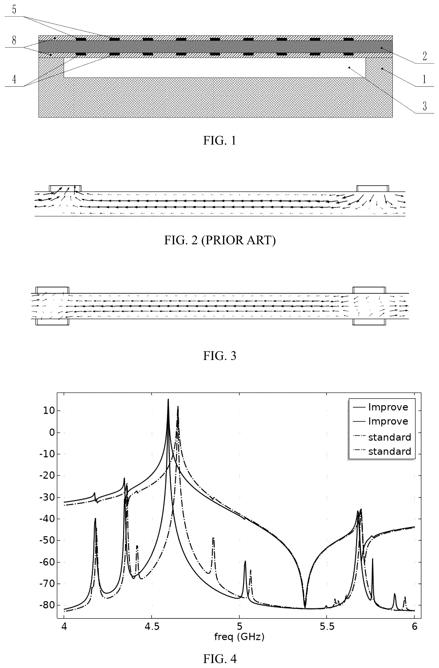 Patent US12323126 — Laterally excited bulk wave resonator and fabricating method thereof — Figure 1