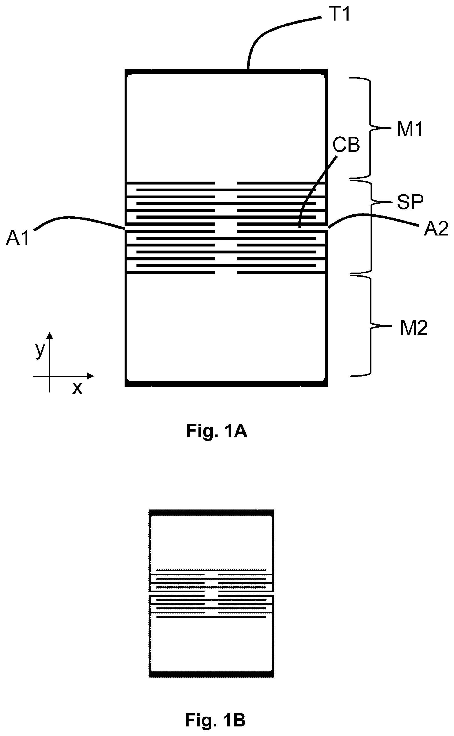 Patent US12323131 — Spring-mass microelectromechanical resonator — Figure 1
