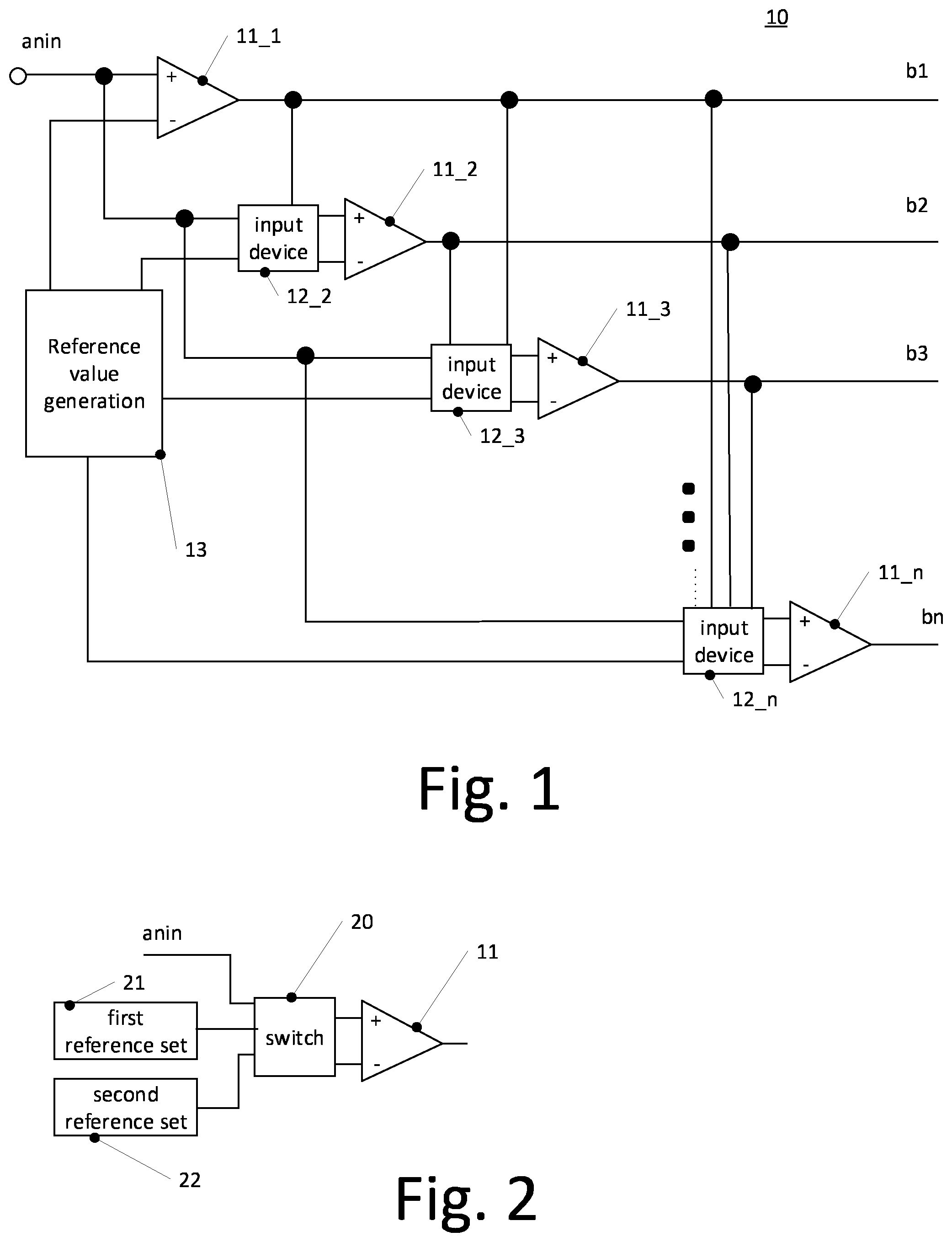 Patent US12323158 — Analog-to-digital converter and method for analog-to-digital conversion — Figure 1