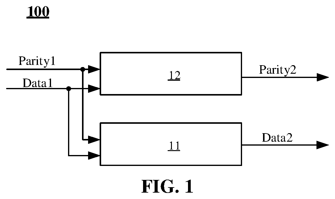 Patent US12323161 — Error correction circuit and data transmission method — Figure 1