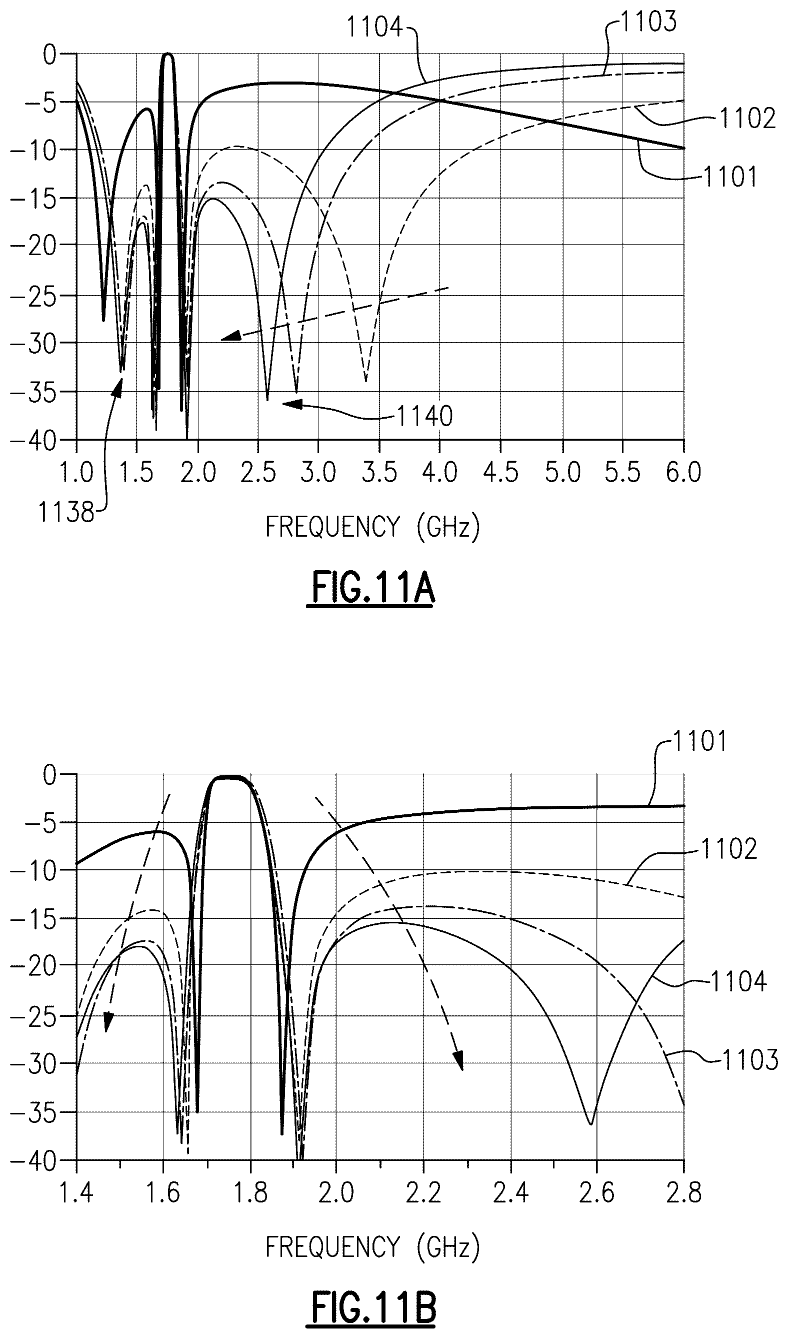 Patent US12323168 Figure 15 – Acoustic-wave ladder filters