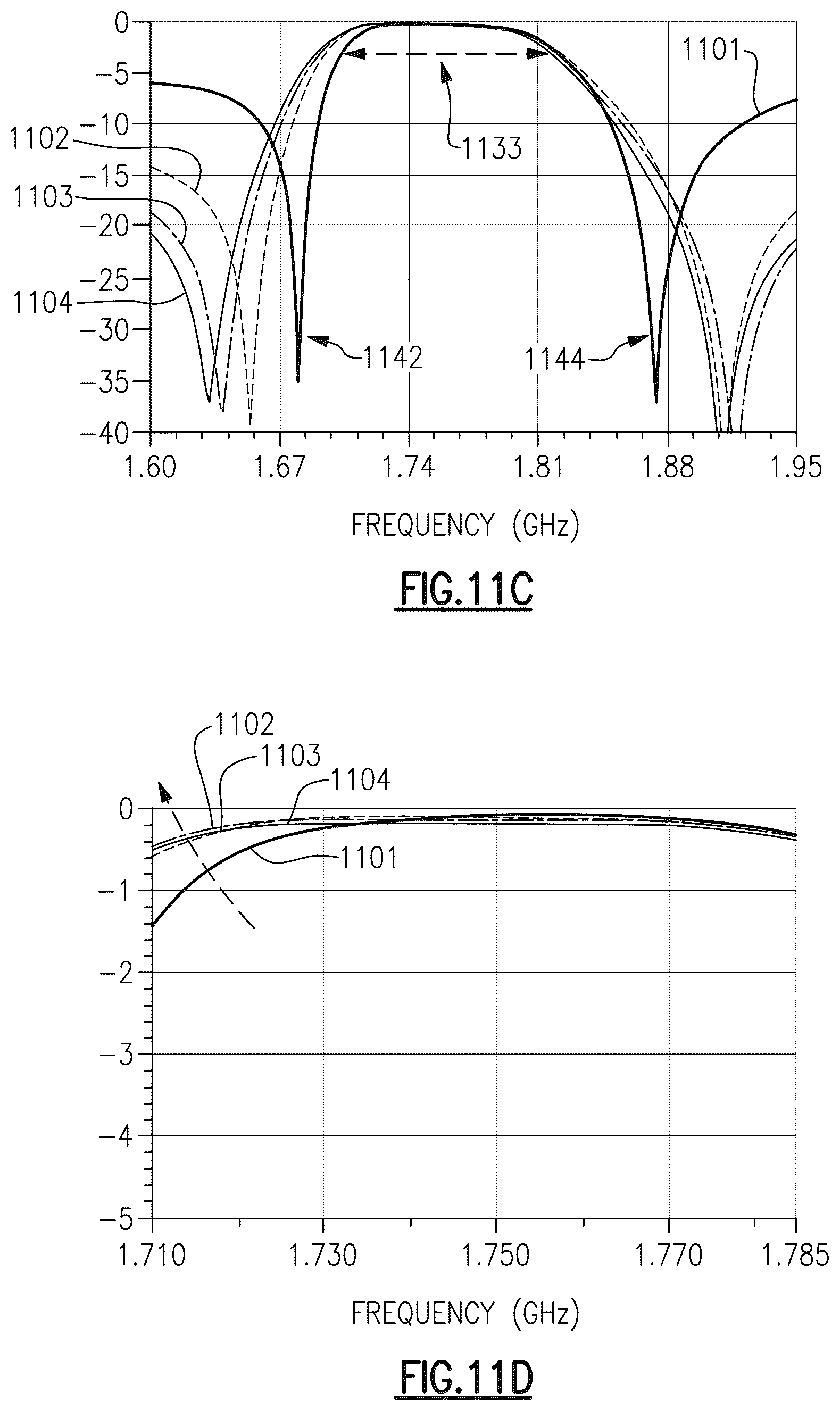 Patent US12323168 Figure 16 – Acoustic-wave ladder filters