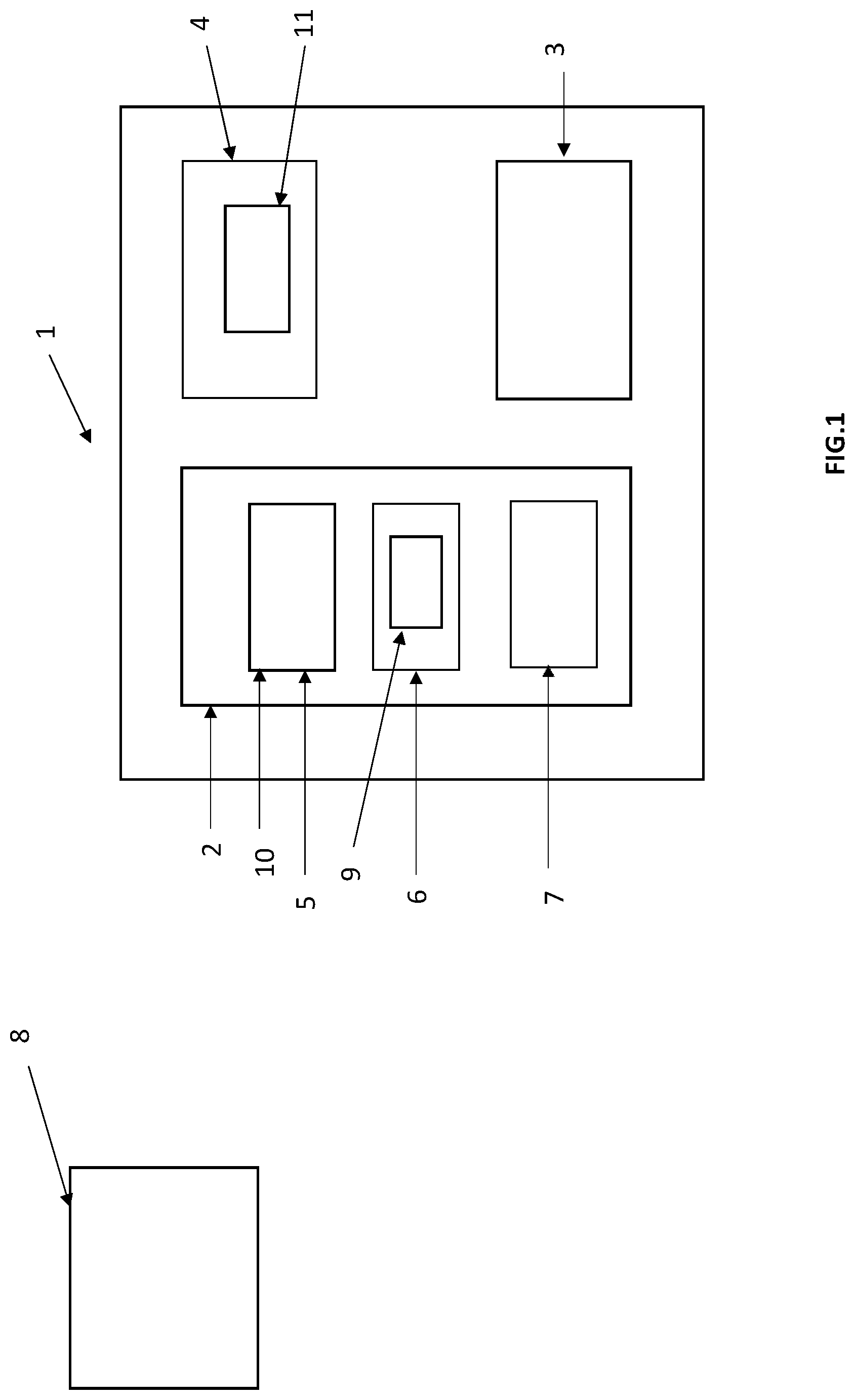 Patent US12323185 — Method for determining actual values of one or more characteristics of a phase-modulated optical signal — Figure 1