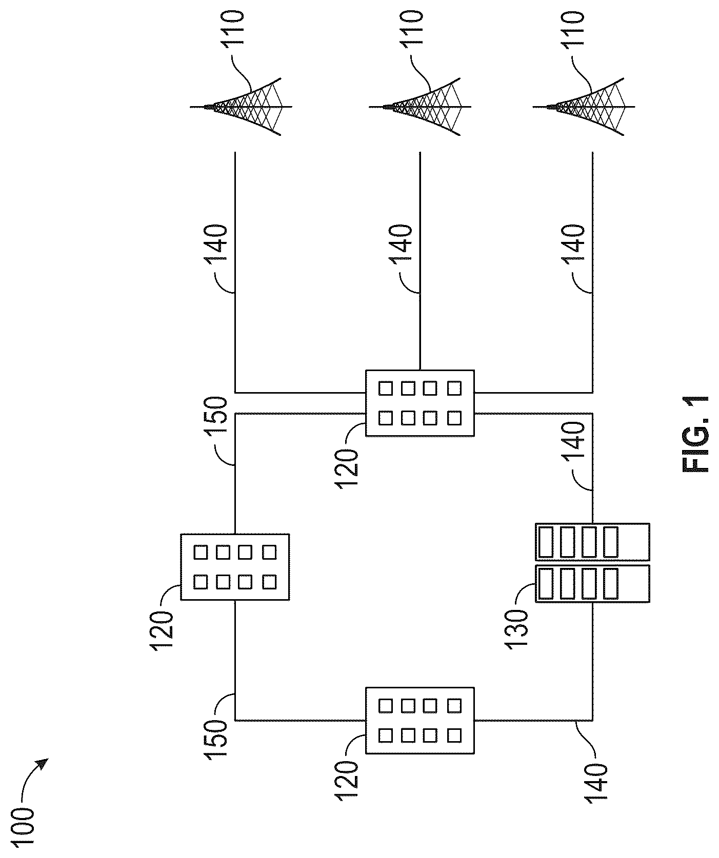Patent US12323186 — Method of managing optical fiber connectivity and system for using the same — Figure 1