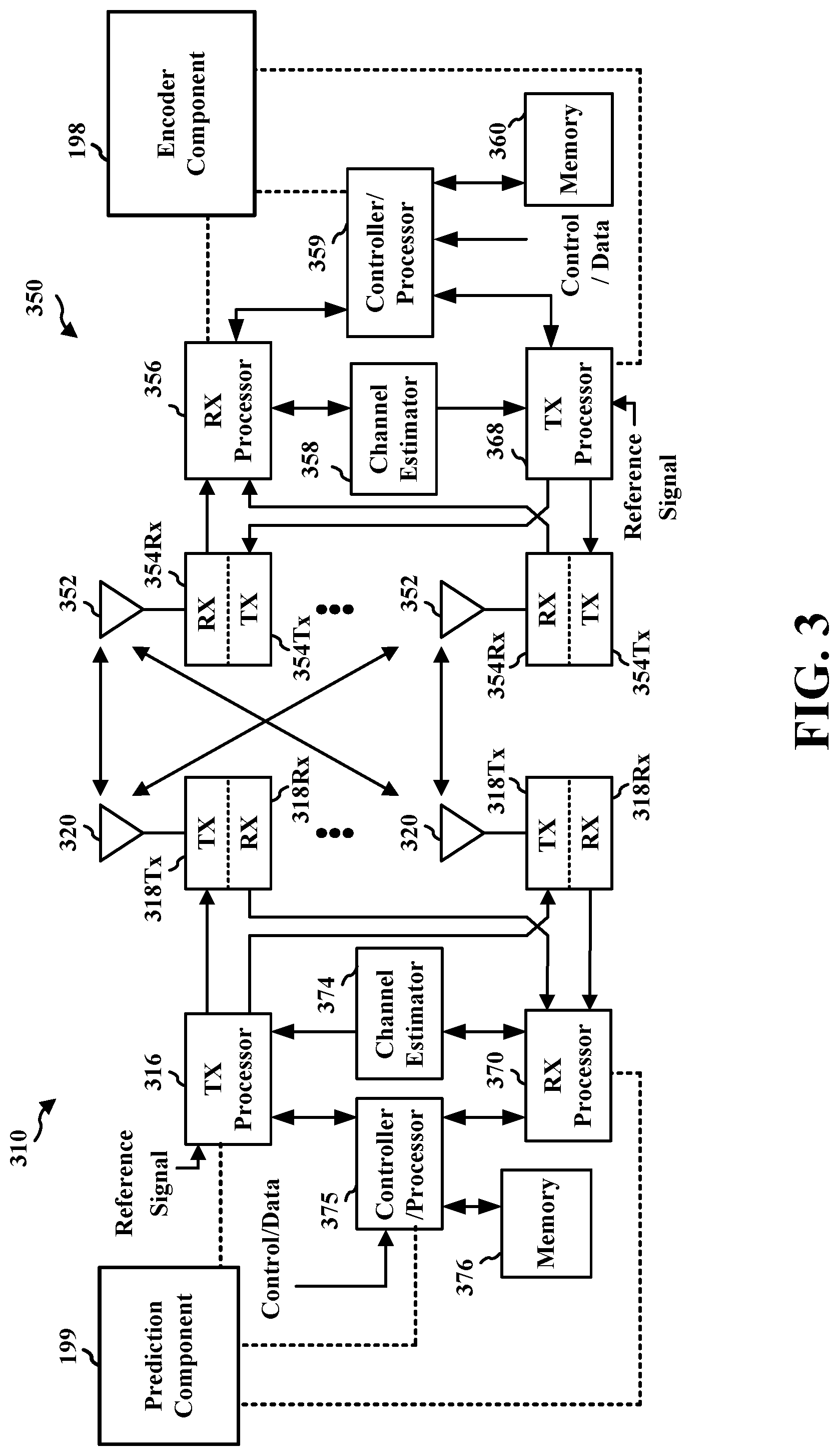 Patent US12323241 Figure 3 – Separate predictions for video compression for XR