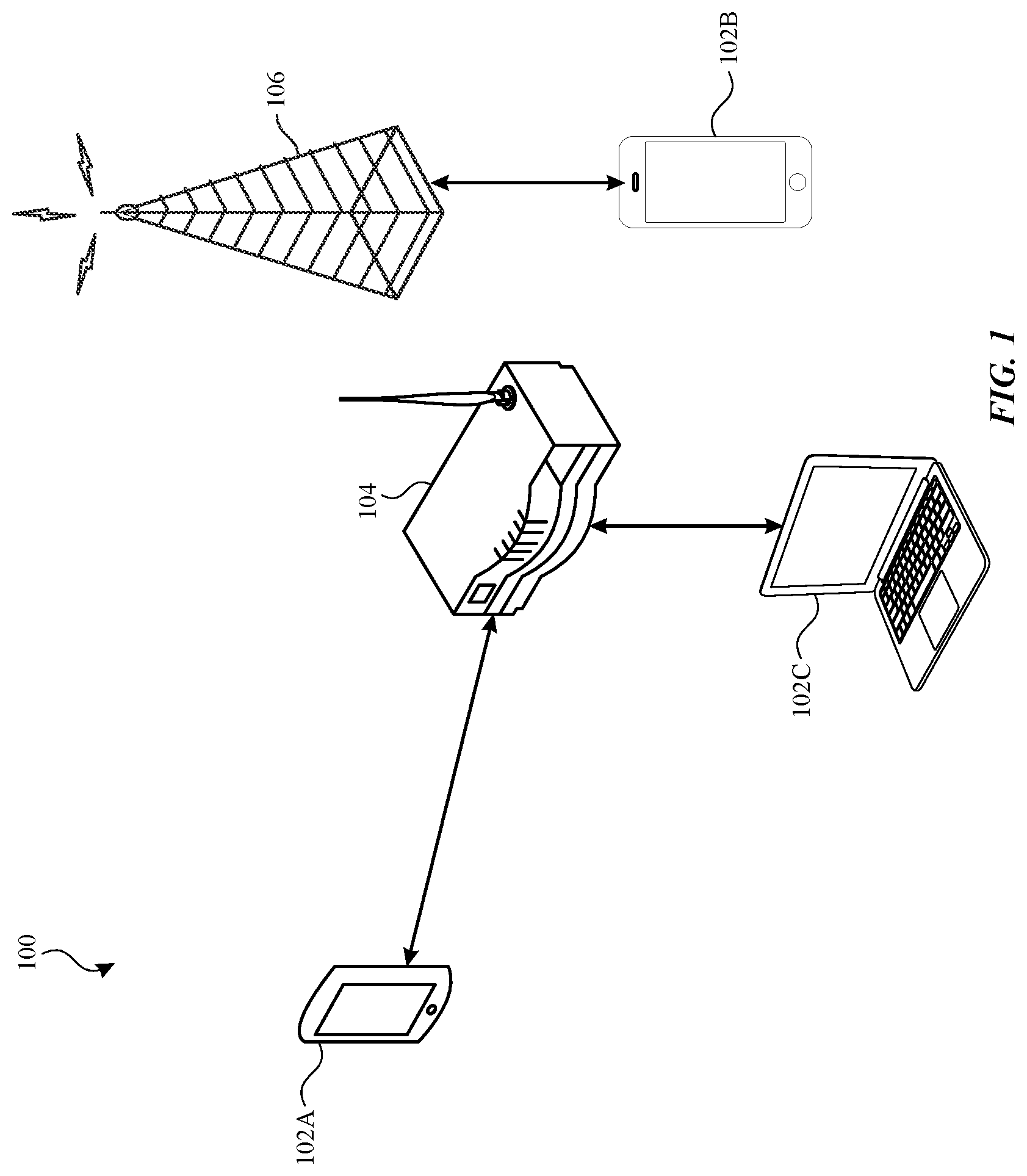 Patent US12323249 — Block acknowledgment for a multicast transmission with multiple concurrent streams — Figure 1
