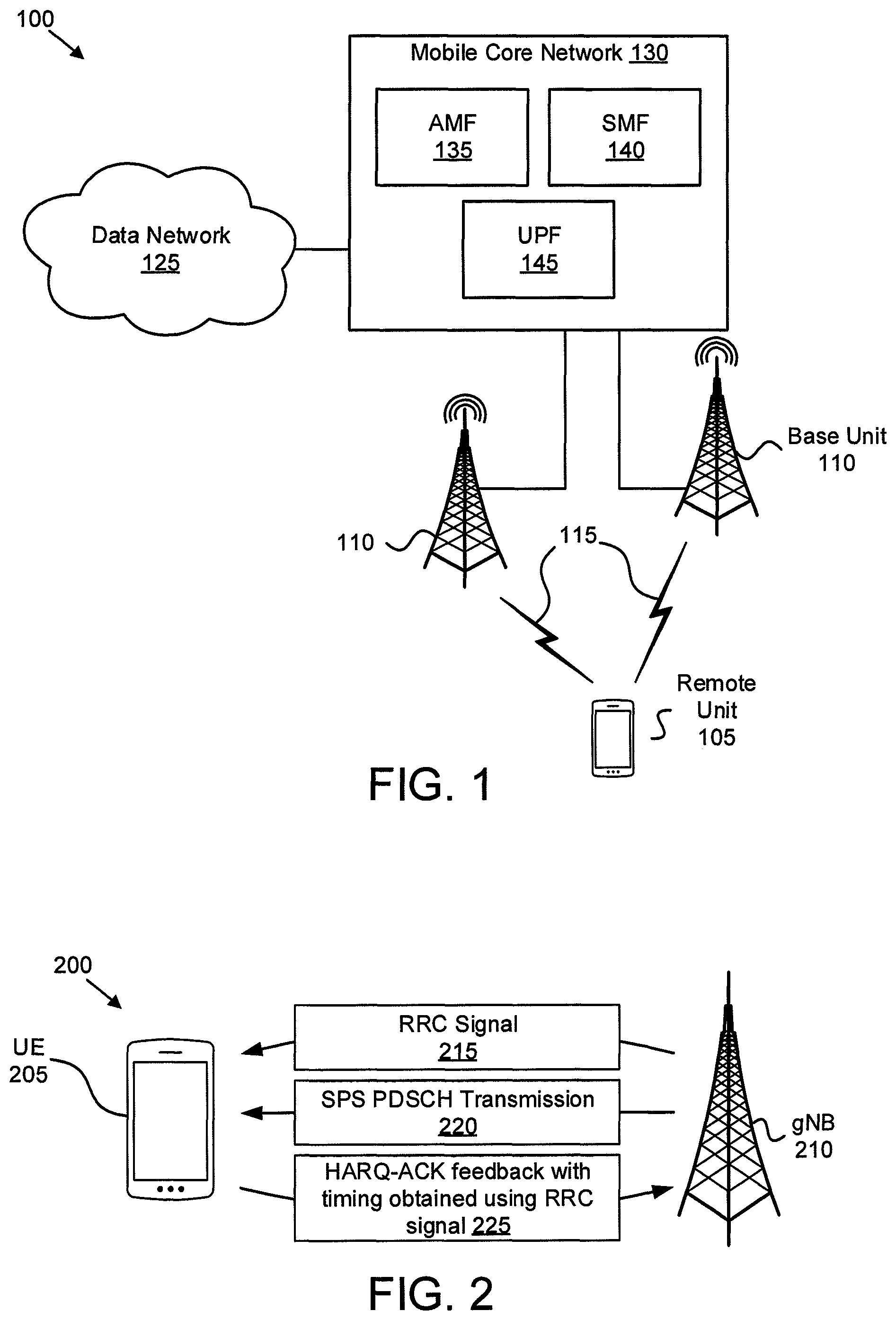 Patent US12323255 — HARQ-ACK feedback timing for SPS PDSCH — Figure 1