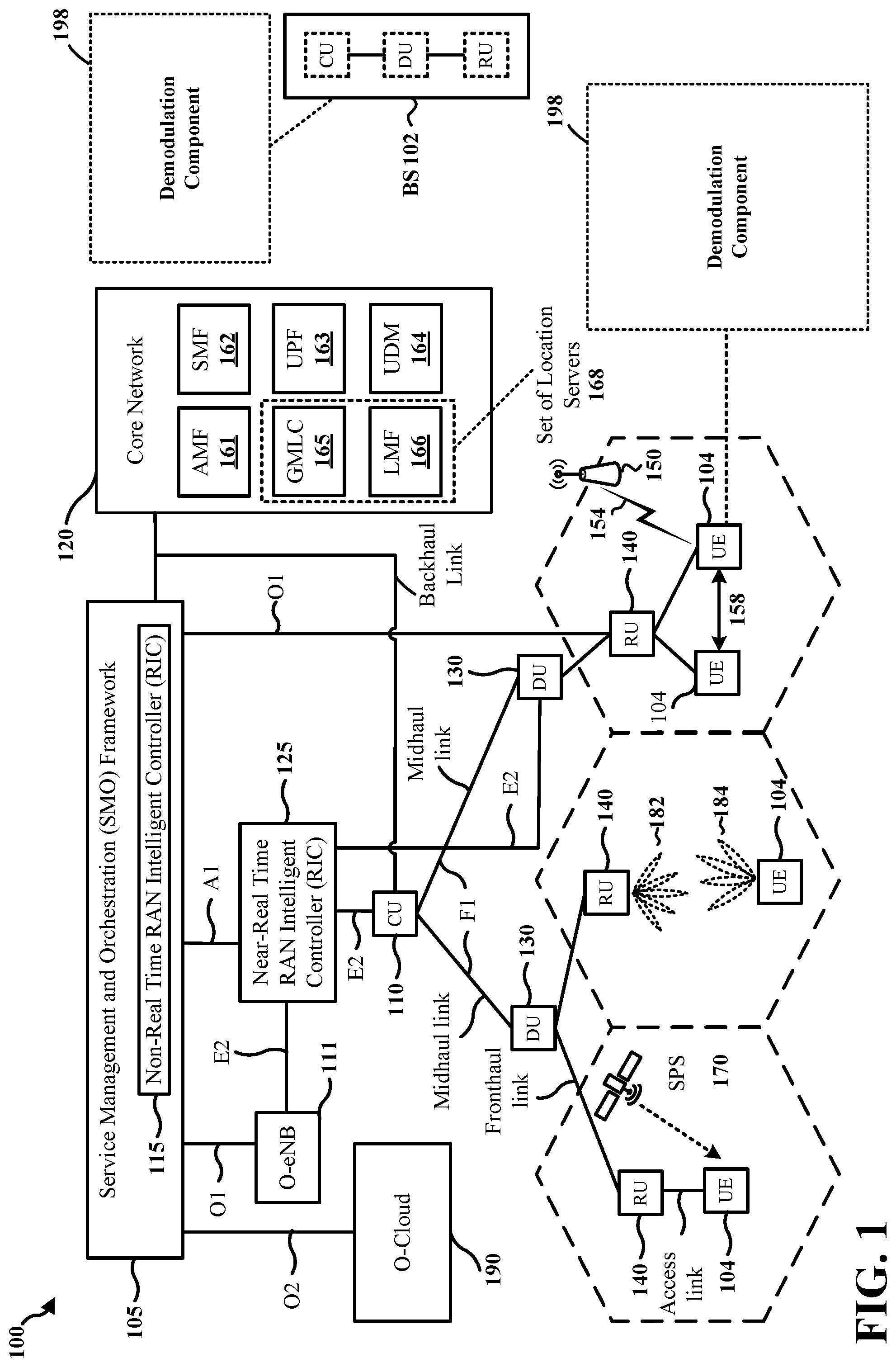Patent US12323277 — Combined lattice reduction and per-stream recursive demapping demodulation — Figure 1