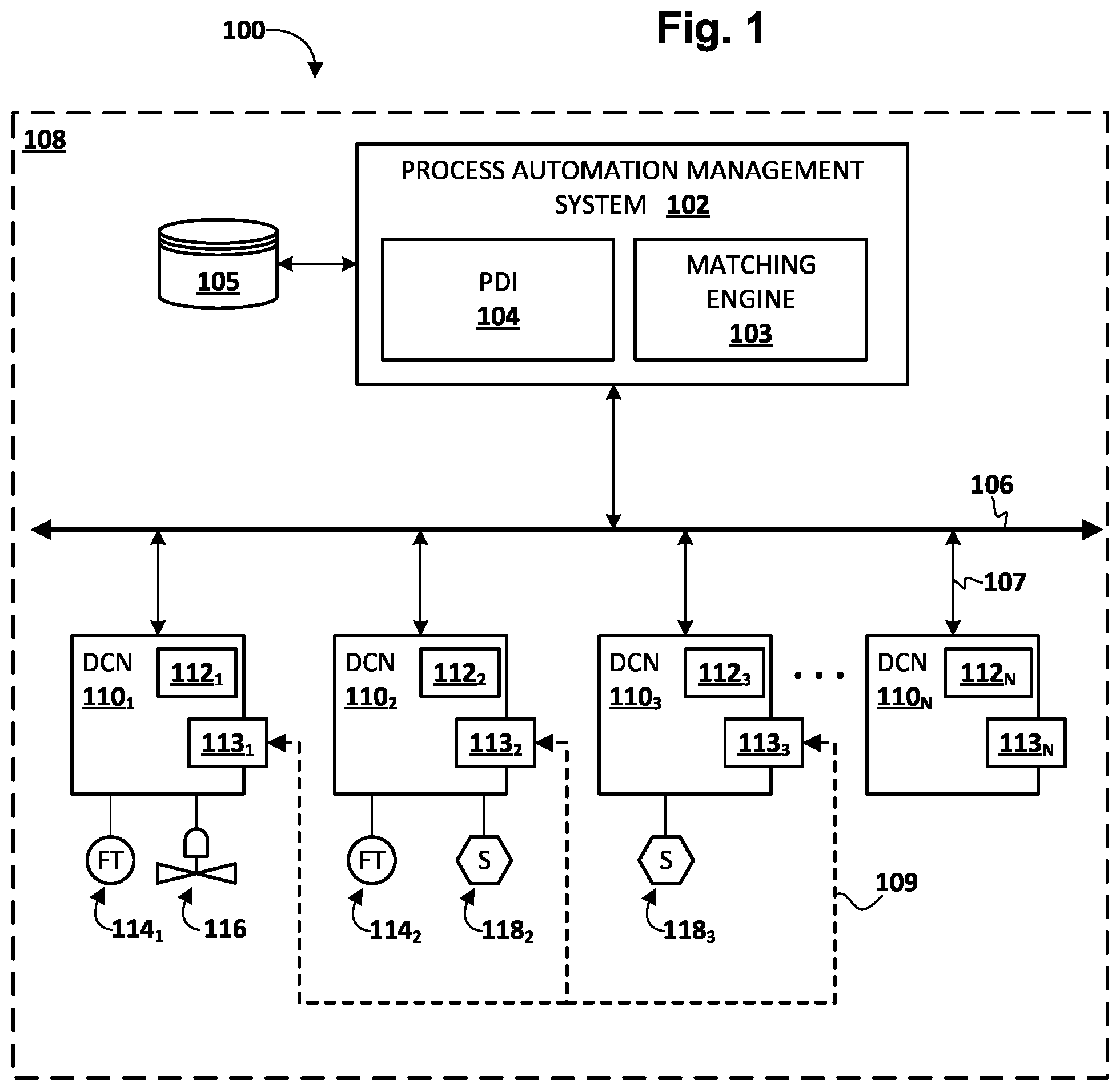 Patent US12323339 — Distributive deployment of process automation software applications — Figure 1