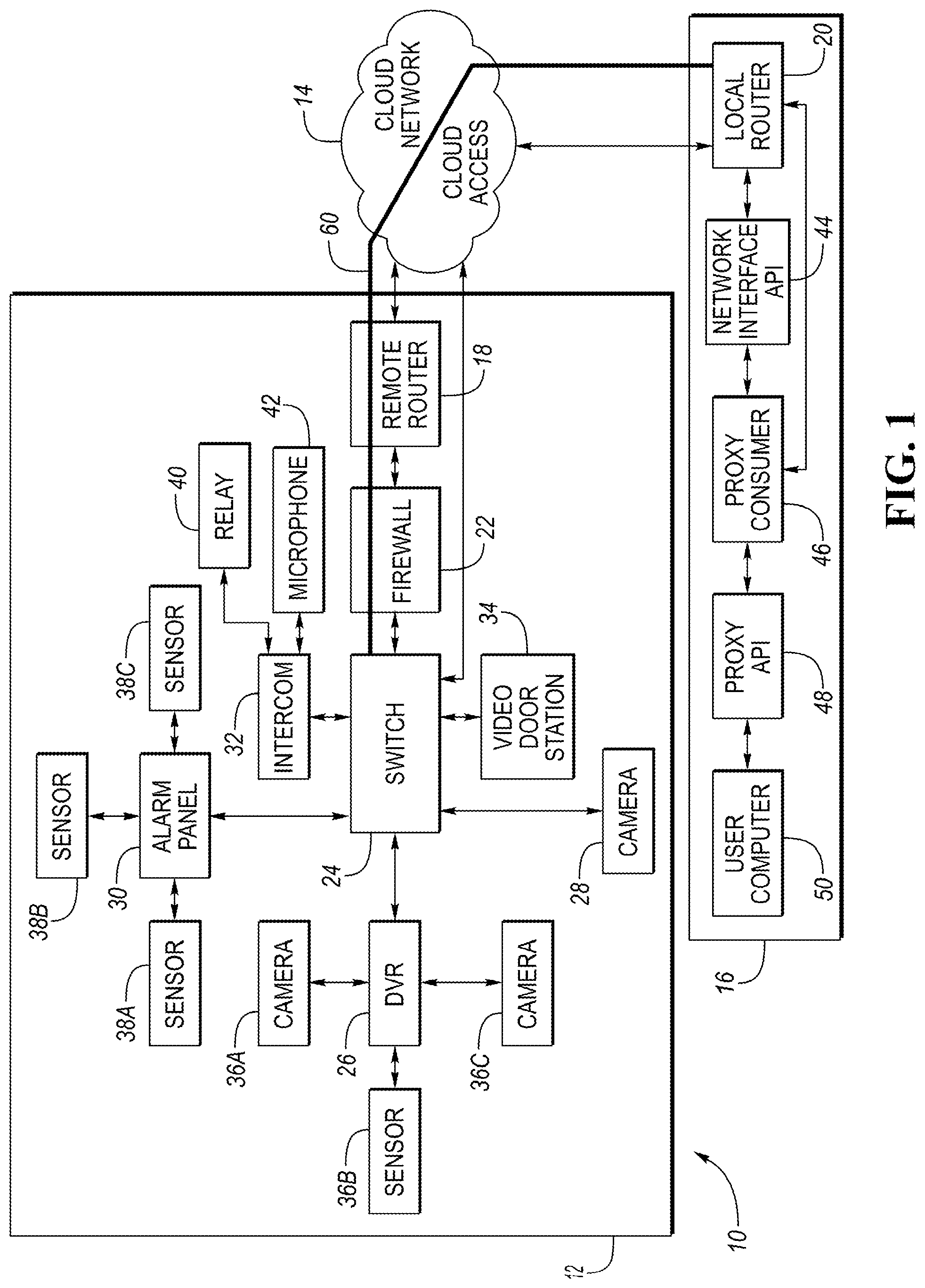 Patent US12323392 — Network interface communication path establishment — Figure 1