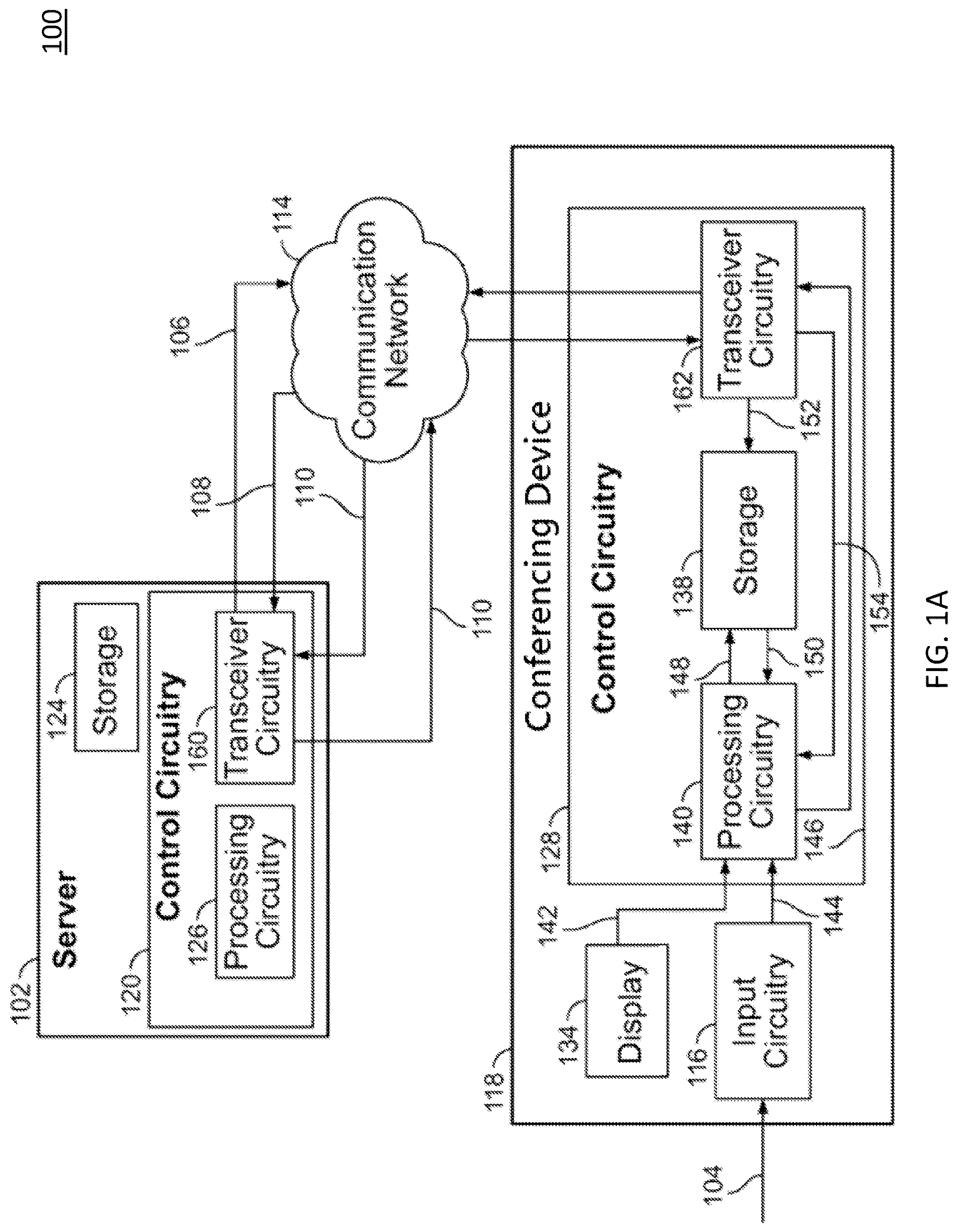 Patent US12323473 — Breakout of participants in a conference call — Figure 1