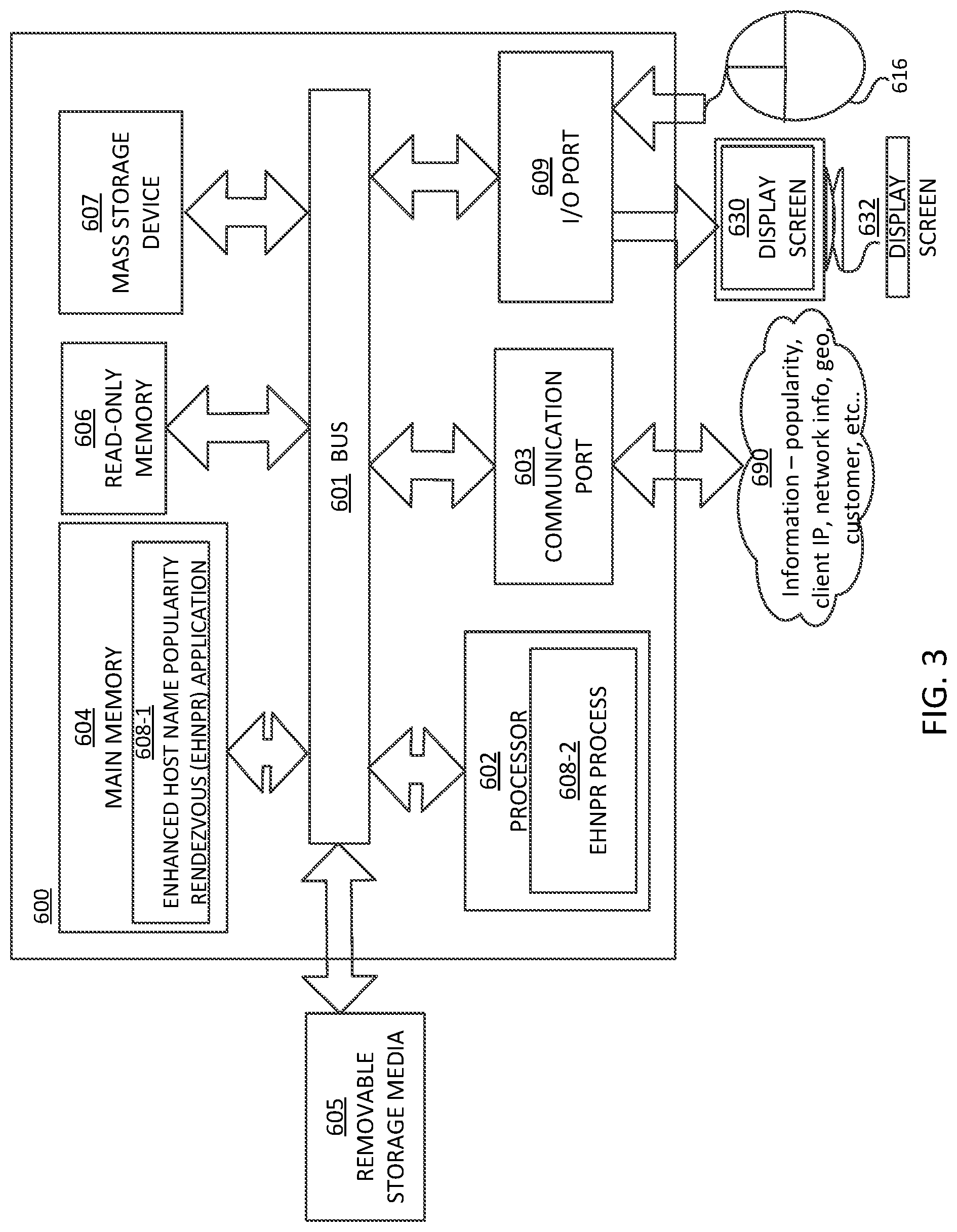 Patent US12323481 Figure 3 – Network address resolution