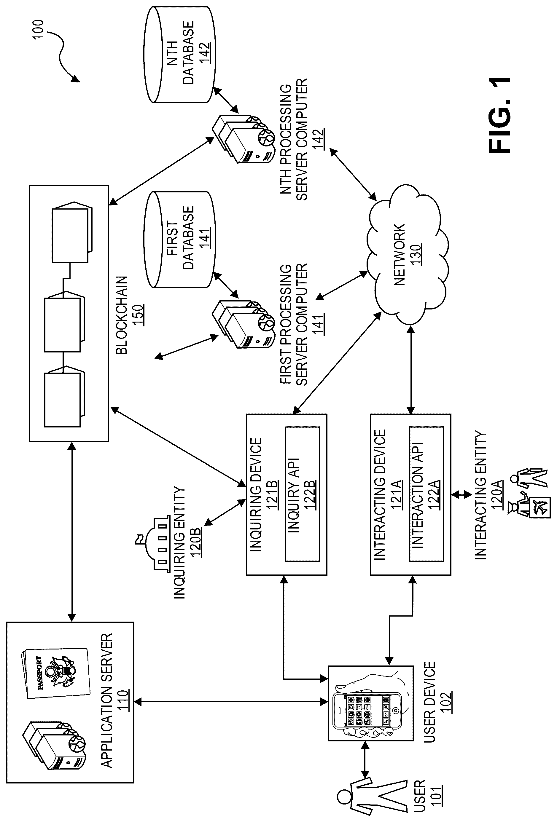 Patent US12323529 — Compact recordation protocol — Figure 1