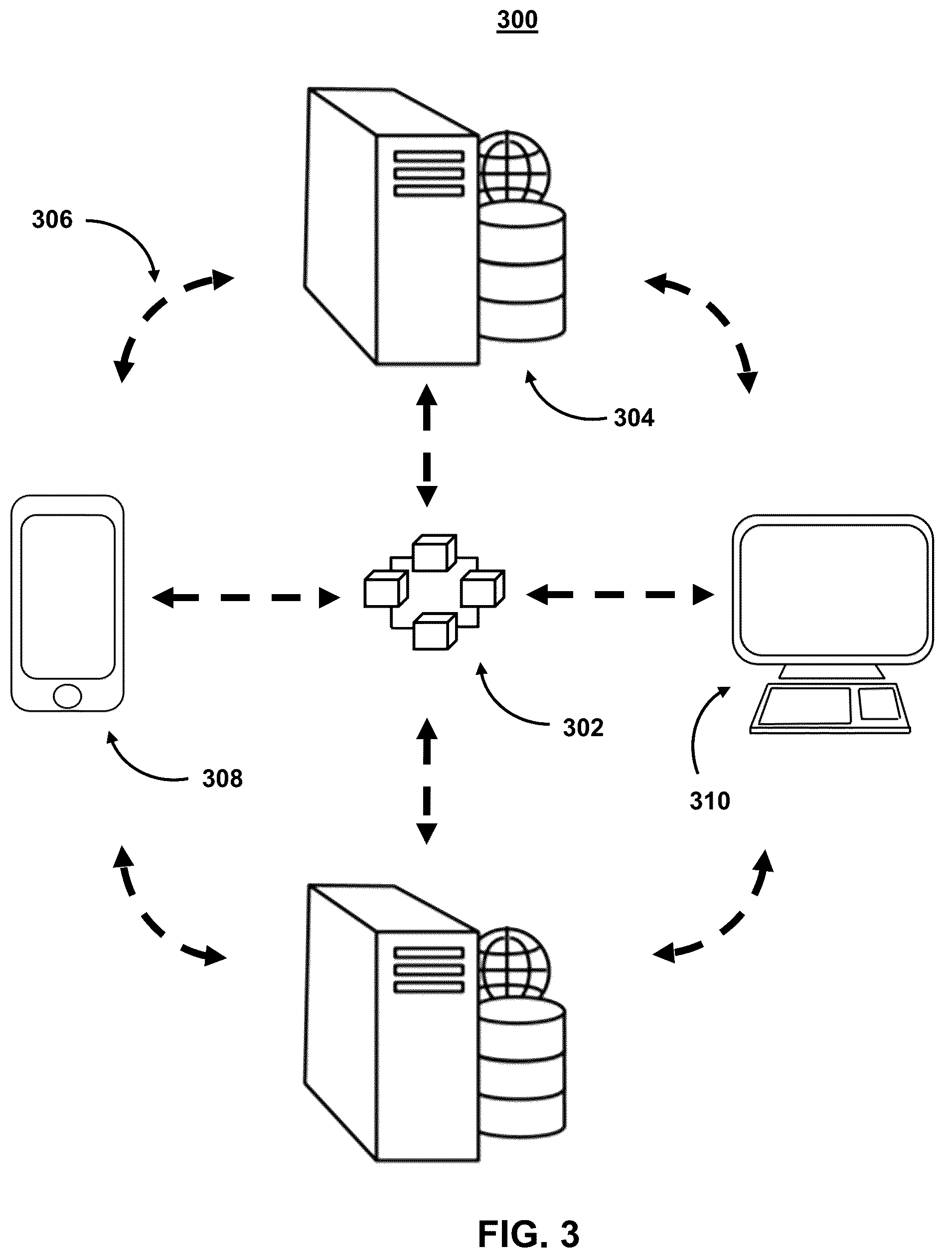 Patent US12323530 Figure 3 – Systems and methods for managing partial private keys for cryptography-based, storage applications used in blockchain operations for decentralized applications