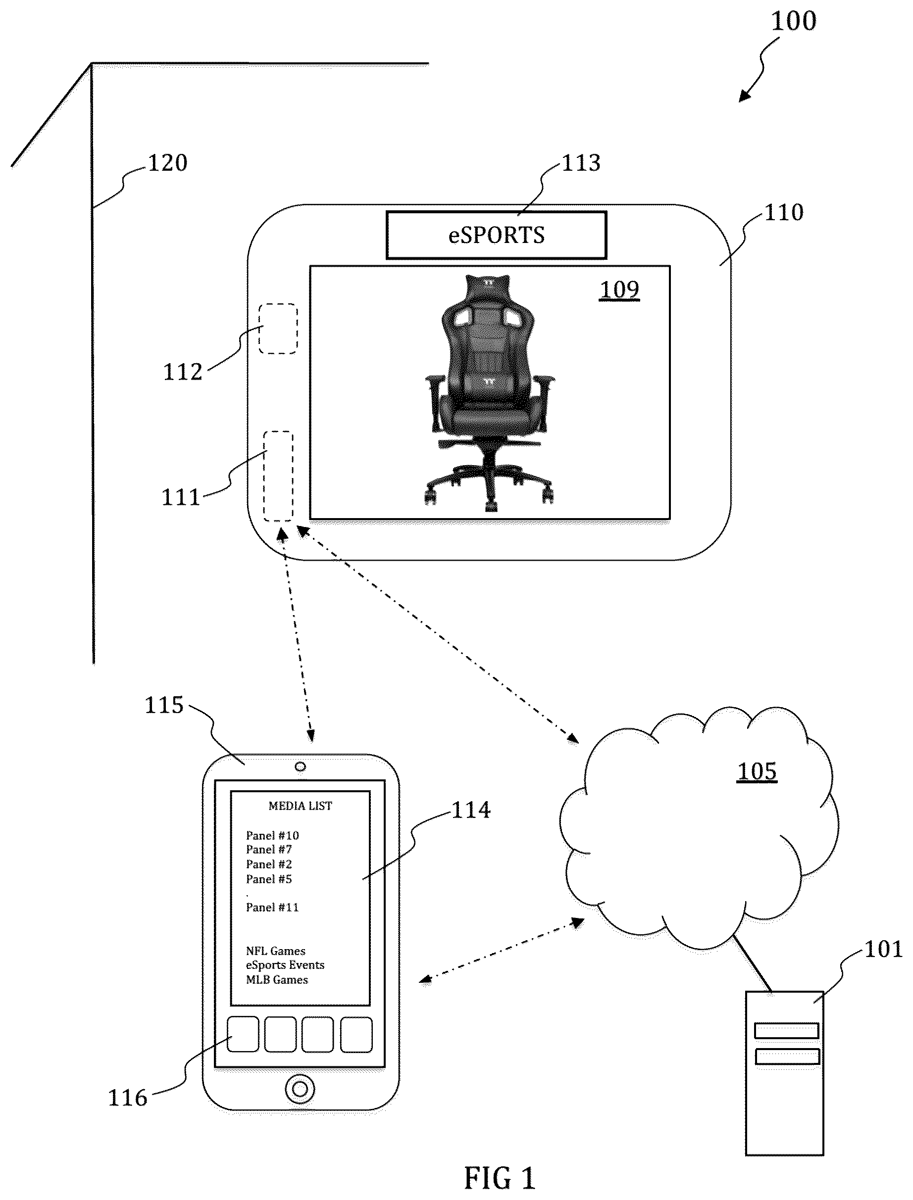 Patent US12323648 — Systems and methods for immersing spectators in sporting event and evaluating spectator-participant performance — Figure 1